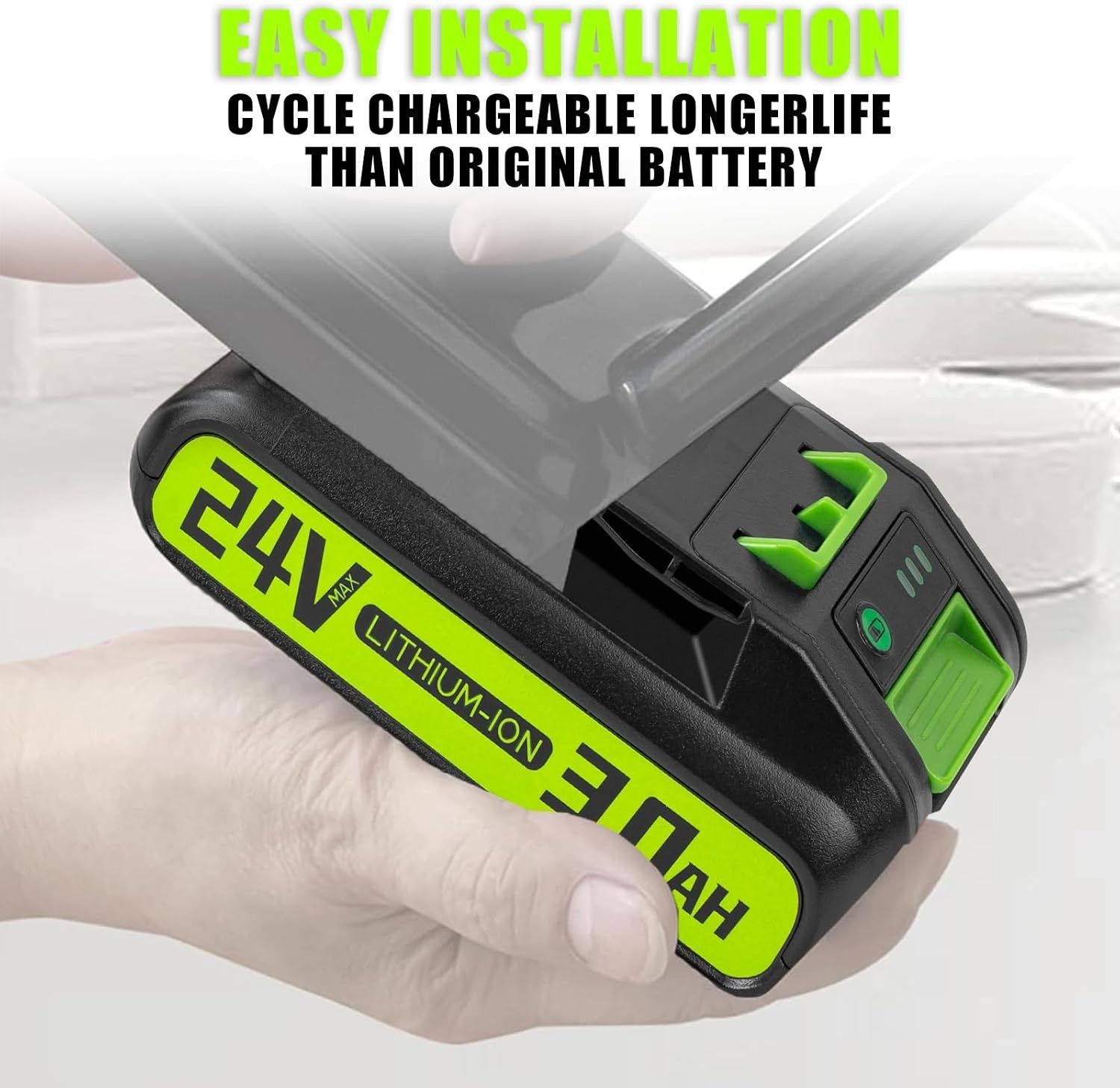 Battery for Bissell Cleanview XR Series Cordless Vacuum Cleaner, Replacement for