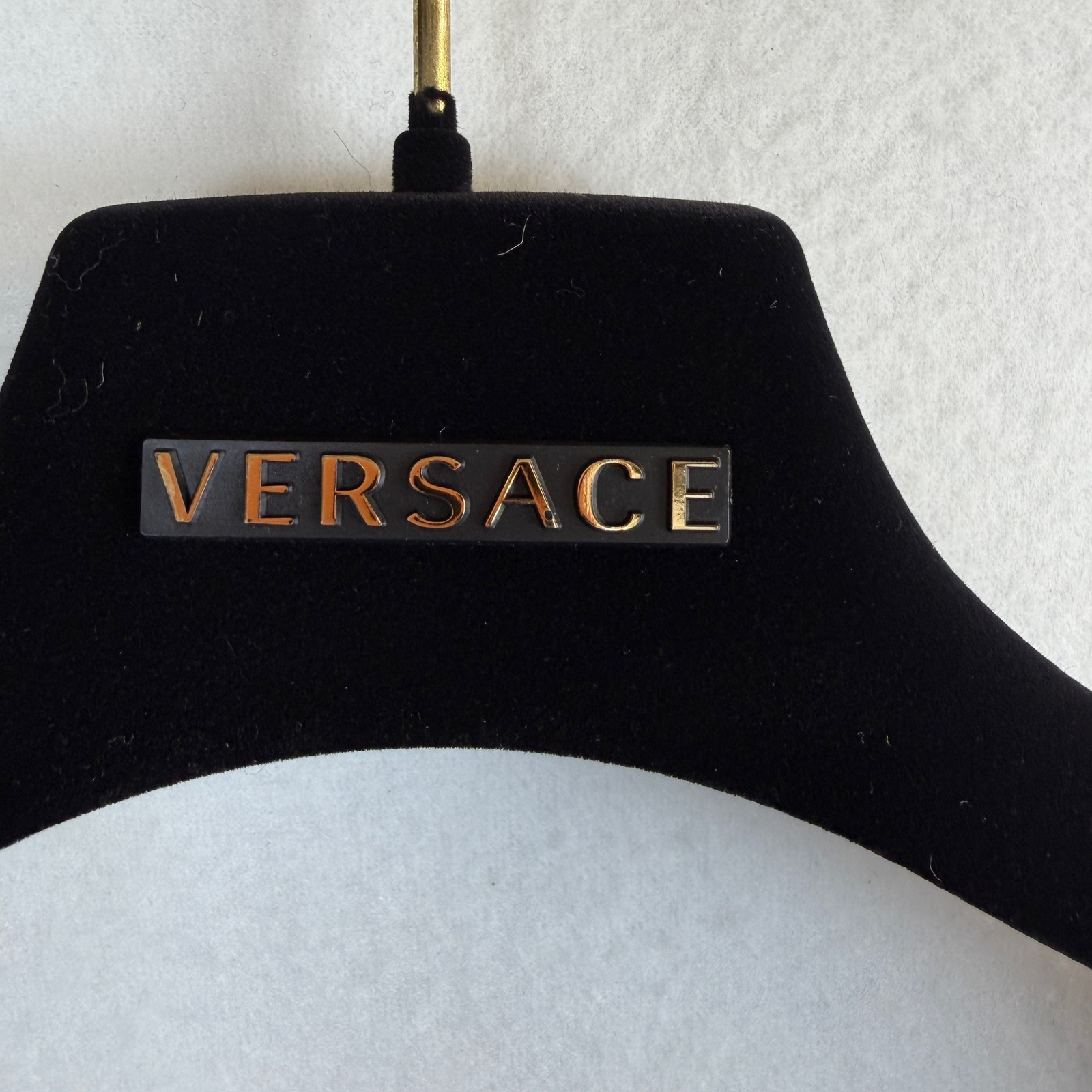Authentic Versace Luxury Velvet Hanger with Branded Presentation Box – C-7