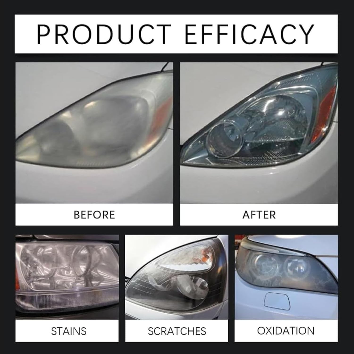 Q4 Headlight Restoration, Fullofcarts Headlight Cleaner, Headlight Restoration
