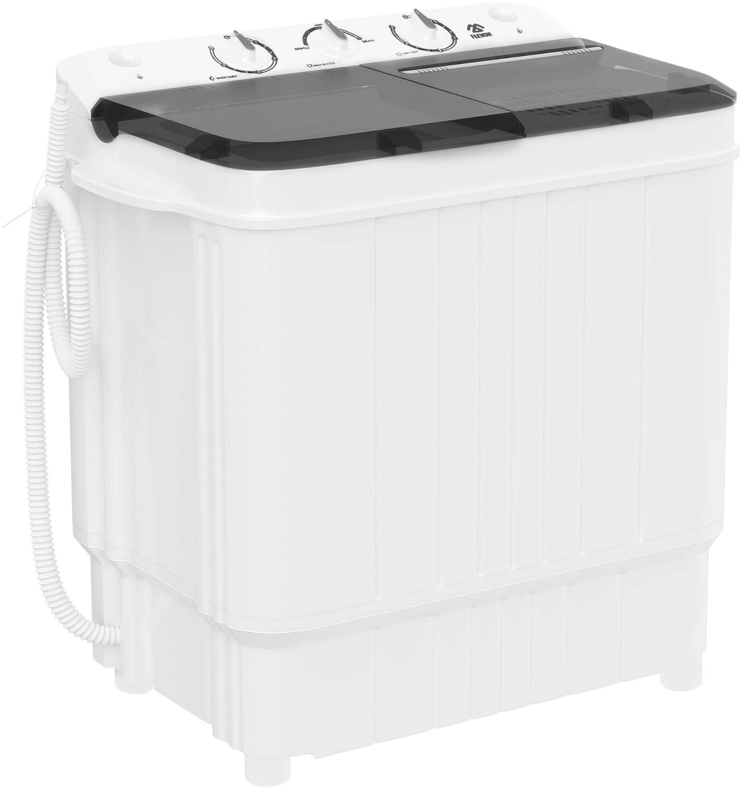 Elevon 11lb 6.6lb Portable Twin Tub Washing Machine