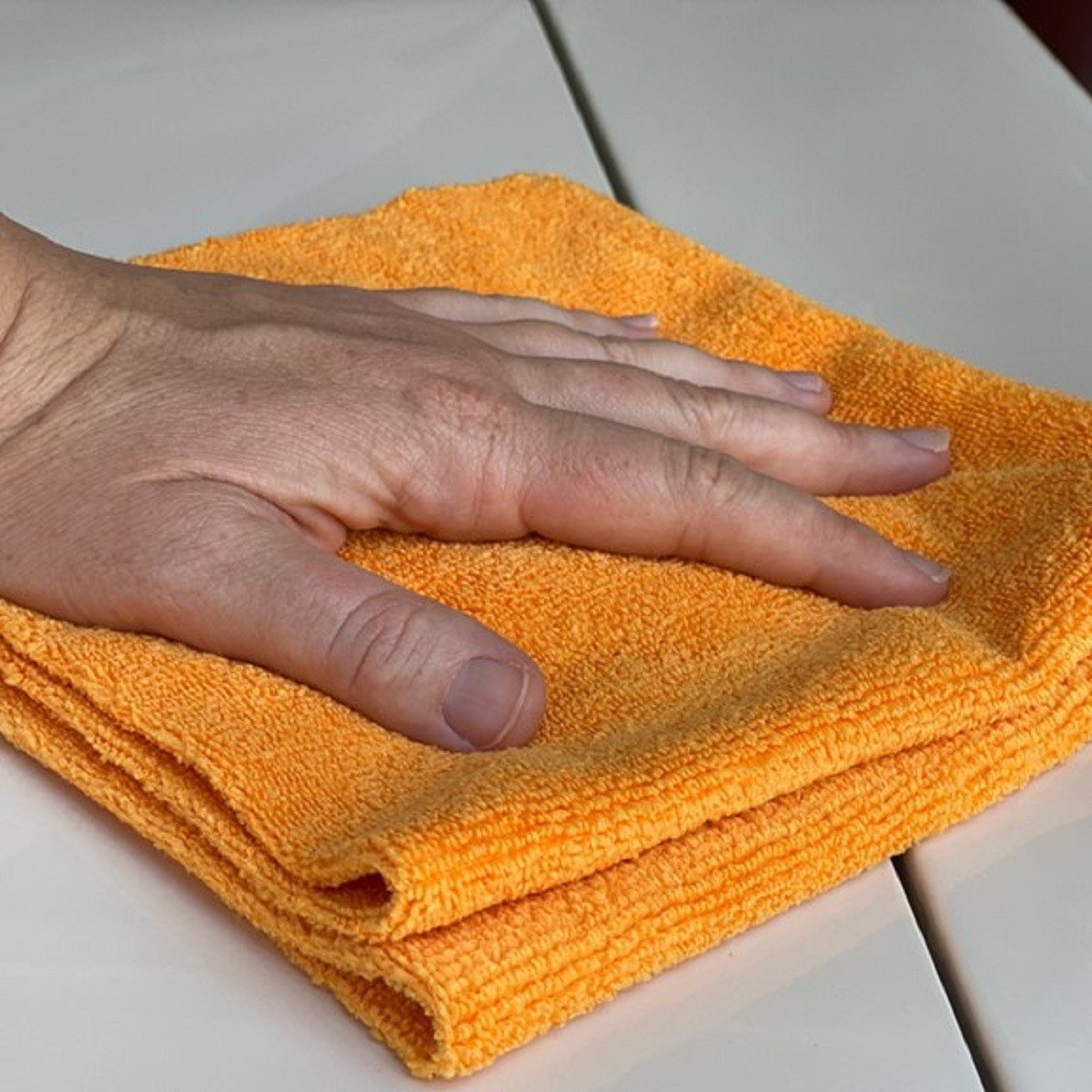 12 x 12 Orange Microfiber Towel(s) by MyXOHome