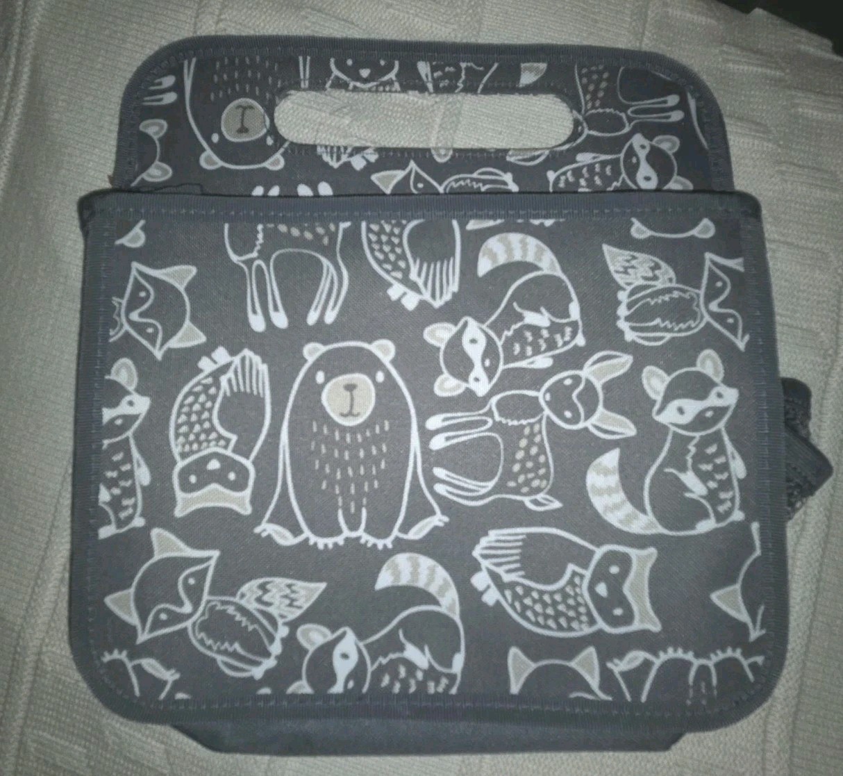 Thirty-One Double Duty Caddy Organizer Forest Friends Pattern AD39 NEW