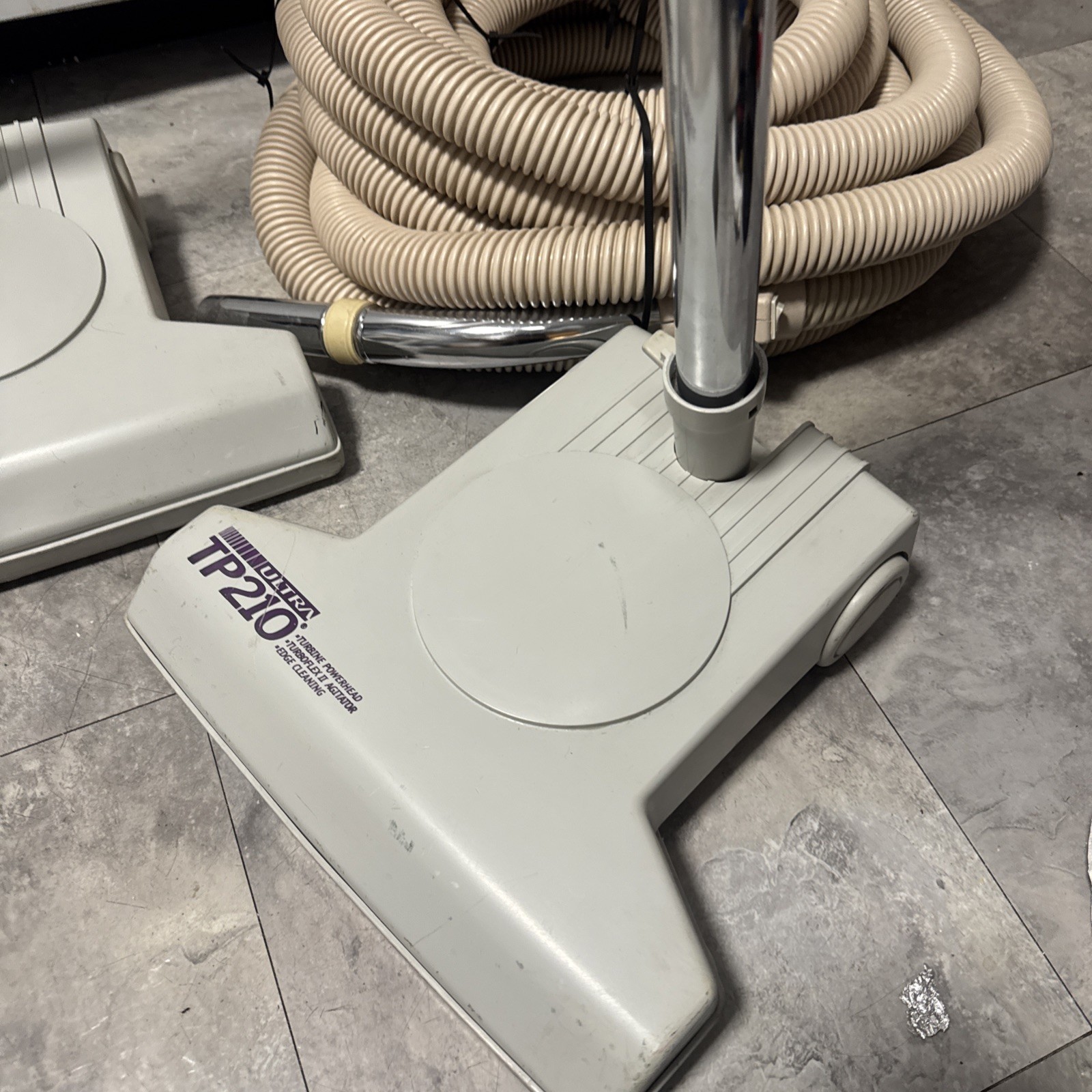 Lot Ultra TP 210 vacuum attachments and hose For Central Vac