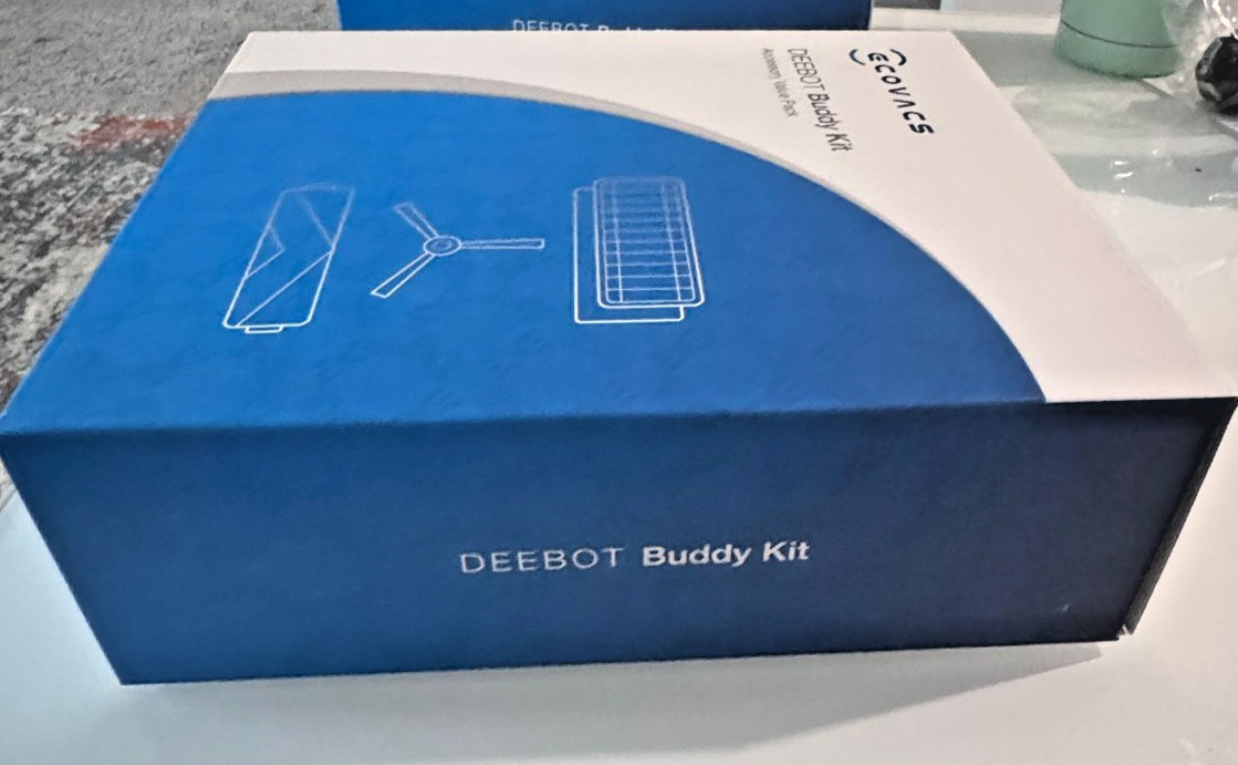 Ecovacs Deebot Buddy Kit Accessories for DEEBOT X1 Omni X1 Turbo Robot Vacuum