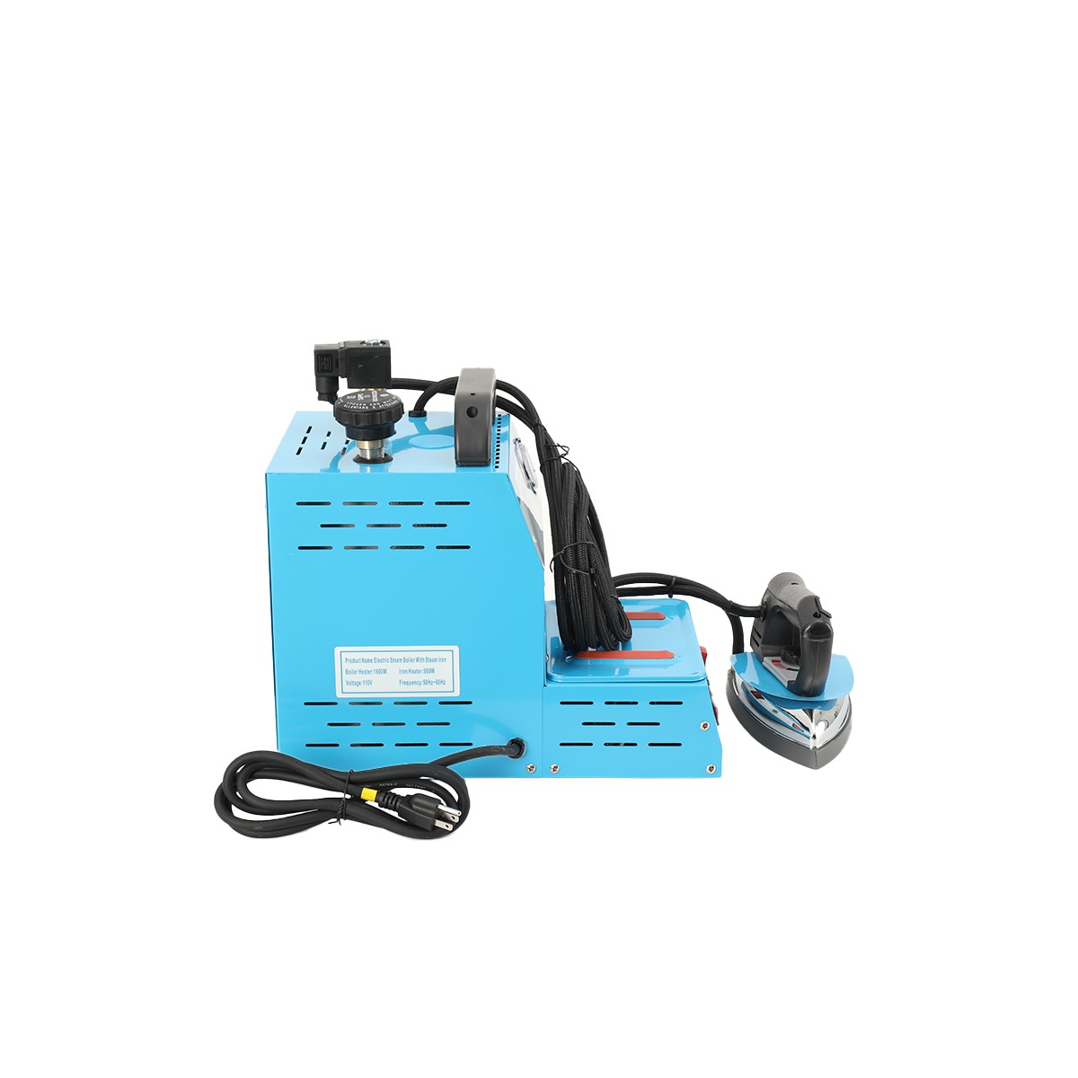 110V Industrial Steam Iron & Boiler Station – 1600W Professional Ironing System