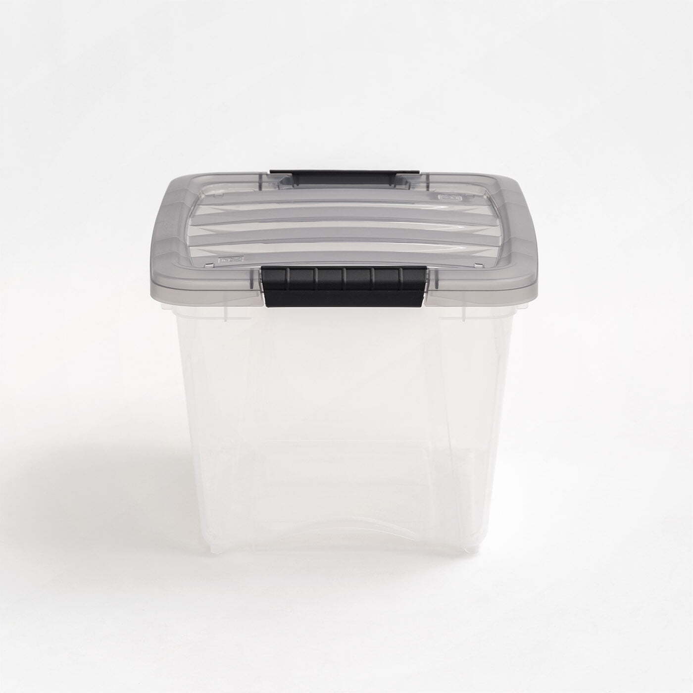 19 Qt. Plastic Storage Bin with Lid, Stackable Storage Containers, Tote