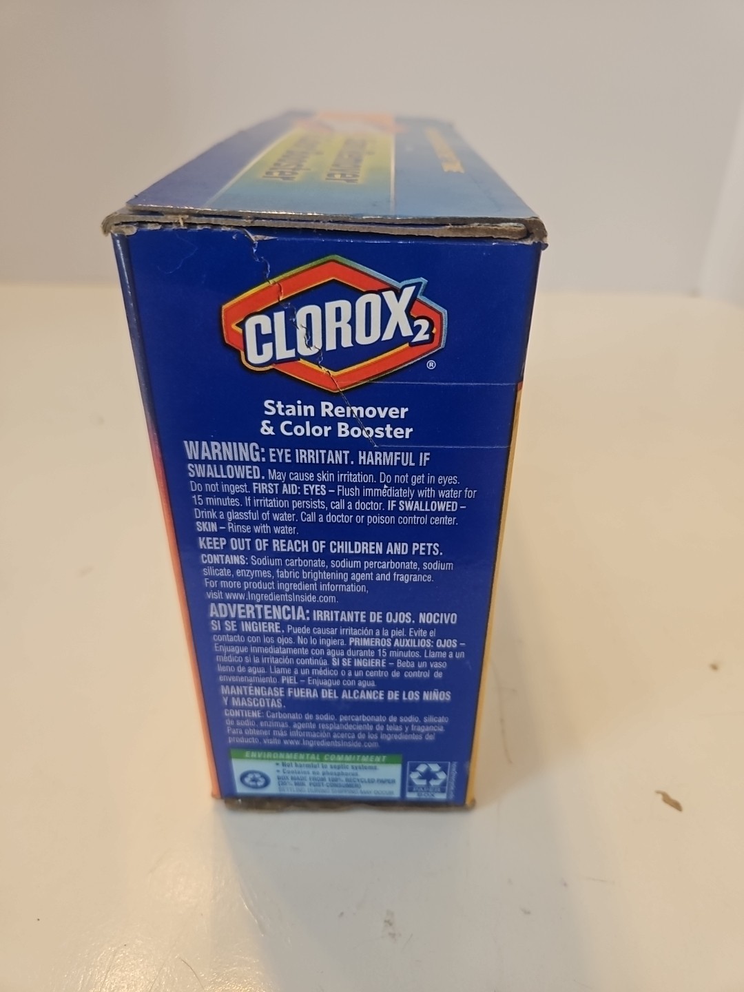 Clorox 2 Stain Remover & Color Booster Powder, Regular, 49.2 oz