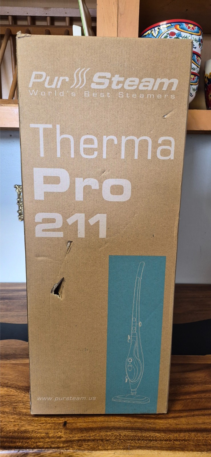 PurSteam Therma Pro 211 10-in-1 Stem Mop-NEW Open Box