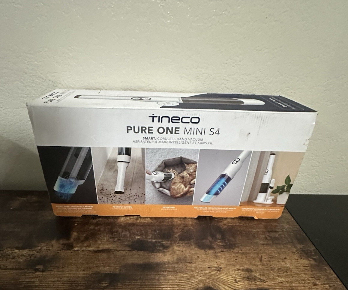 OPEN BOX Tineco Pure One Mini S4 Smart Cordless Handheld Vacuum – FREE SHIPPING