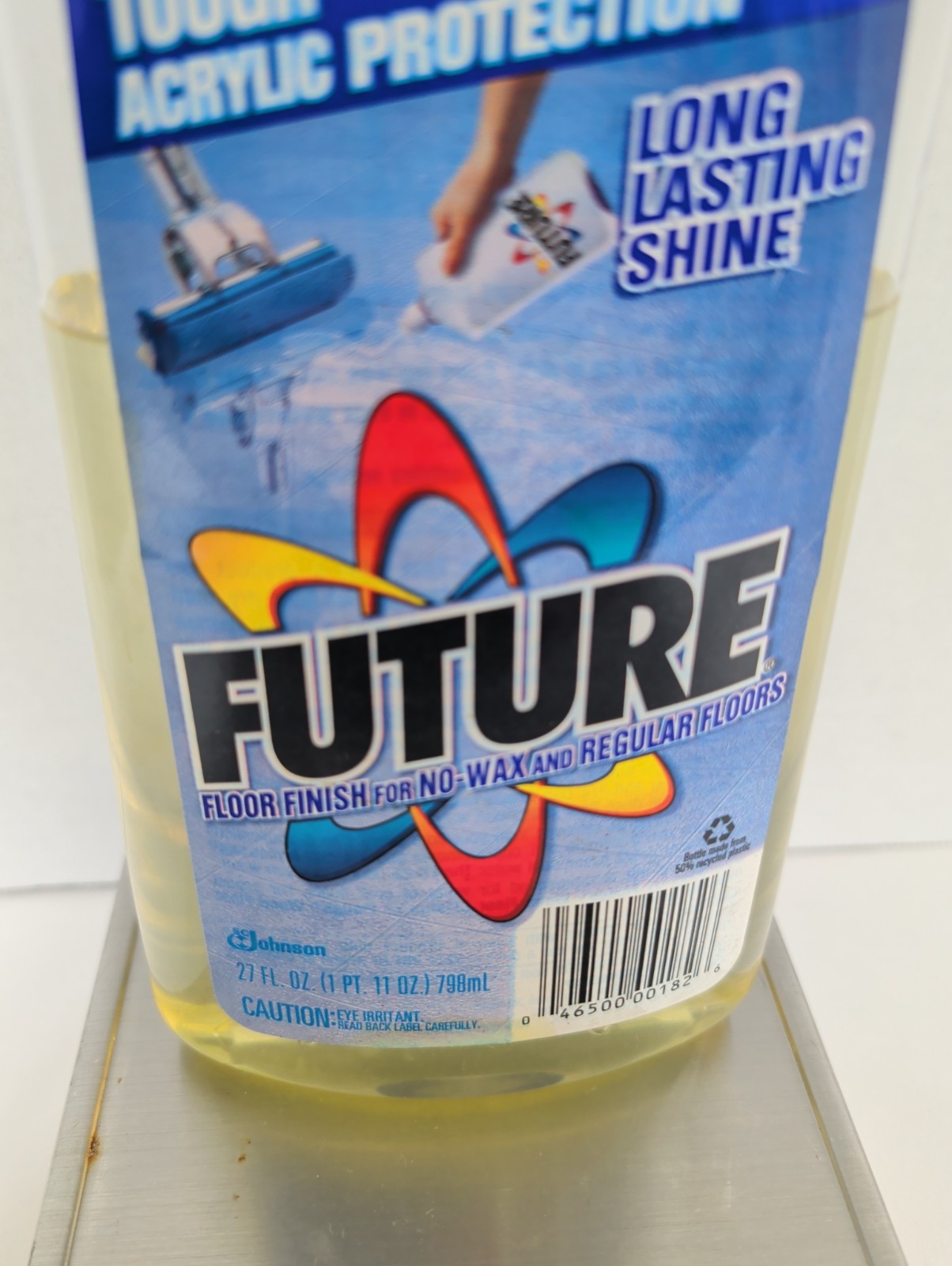 Vintage 70% full Future Floor Finish 1998 27 oz Bottle Johnson Polish Original