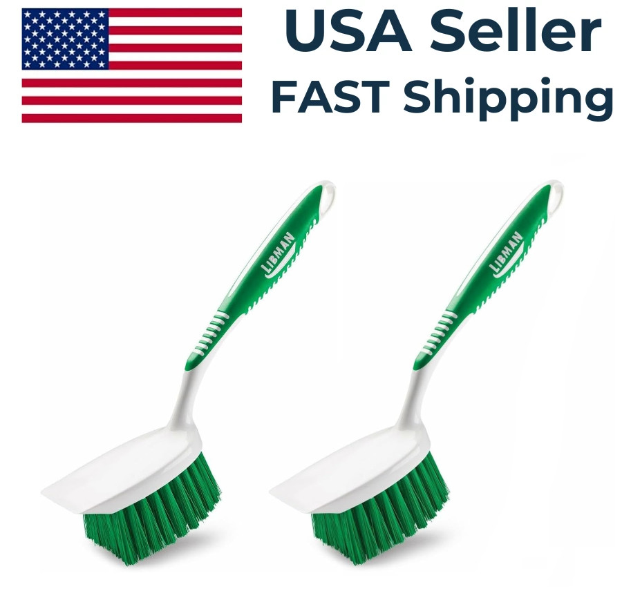 2 Pack – Libman Heavy Duty Scrub Brush