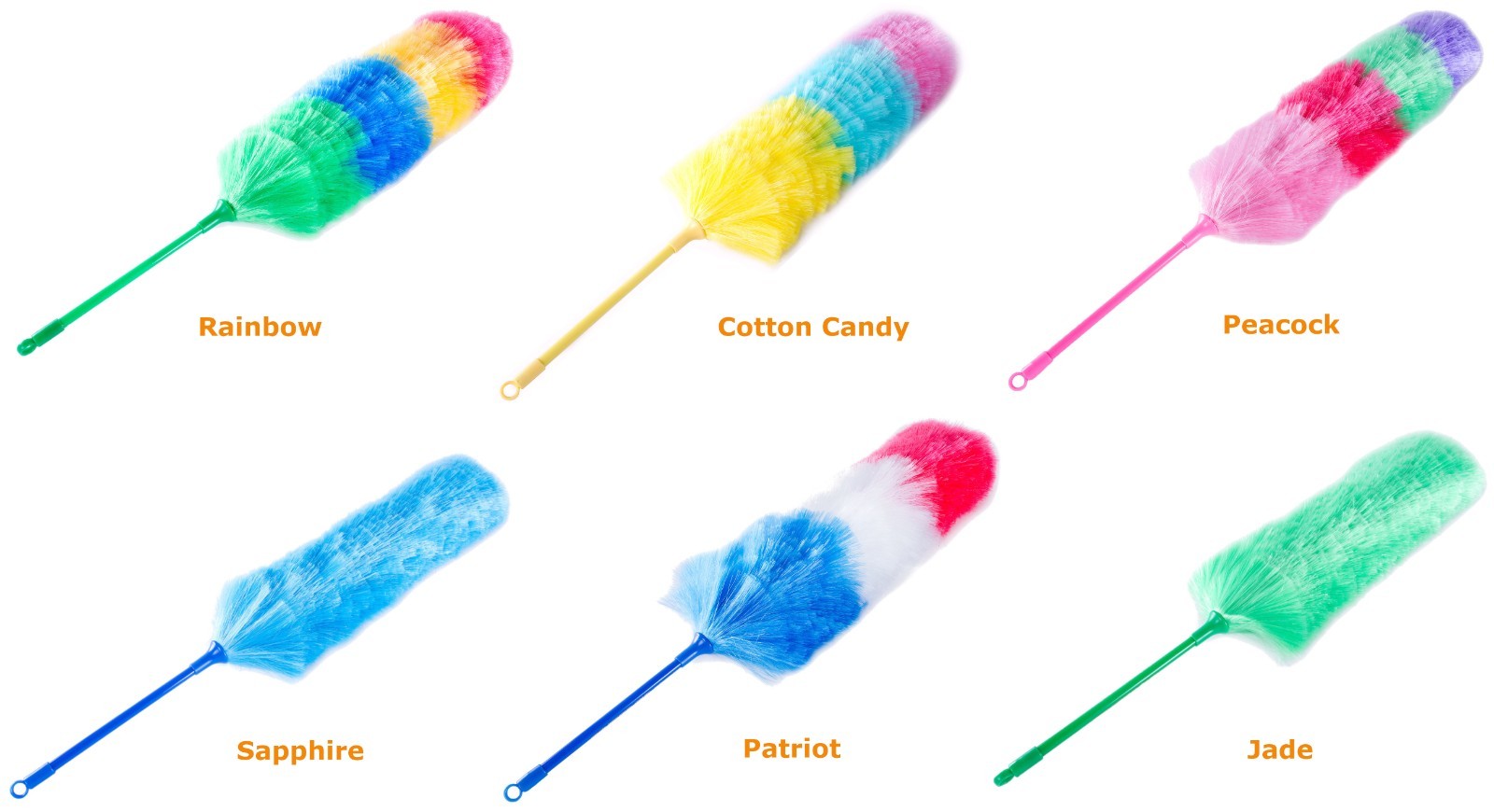 Kitchen + Home Large Static Duster – 27″ Washable Synthetic Feather Duster