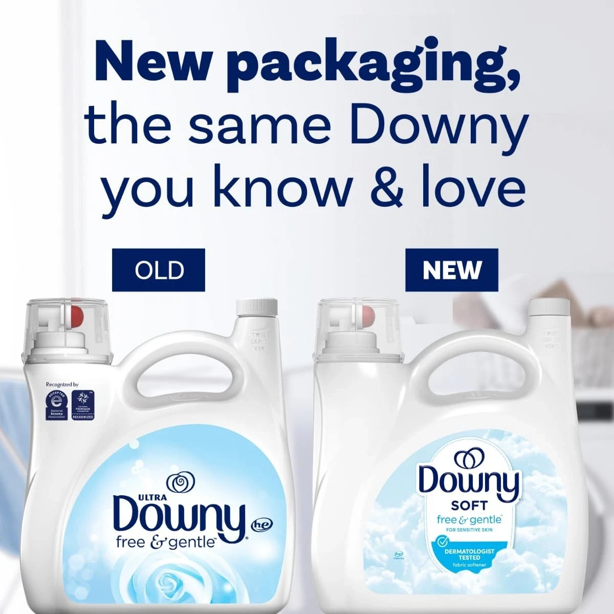 Downy Soft Free & Gentle HE Liquid Fabric Conditioner Softener, 190 Loads
