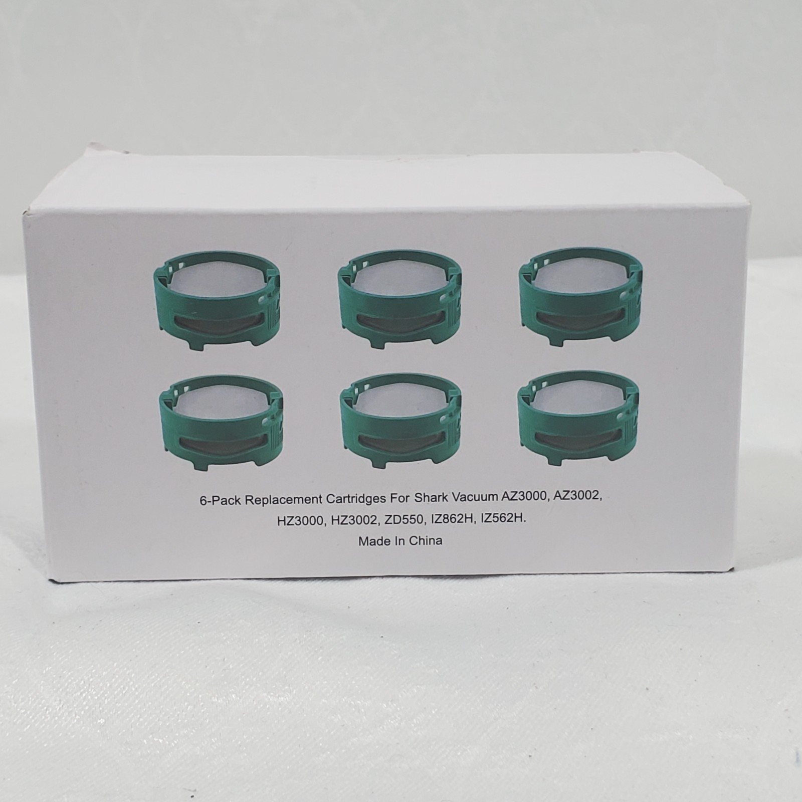 6 Pack Odor Neutralizer Cartridges for Shark AZ3000 AZ3002 HZ3000 ZD550