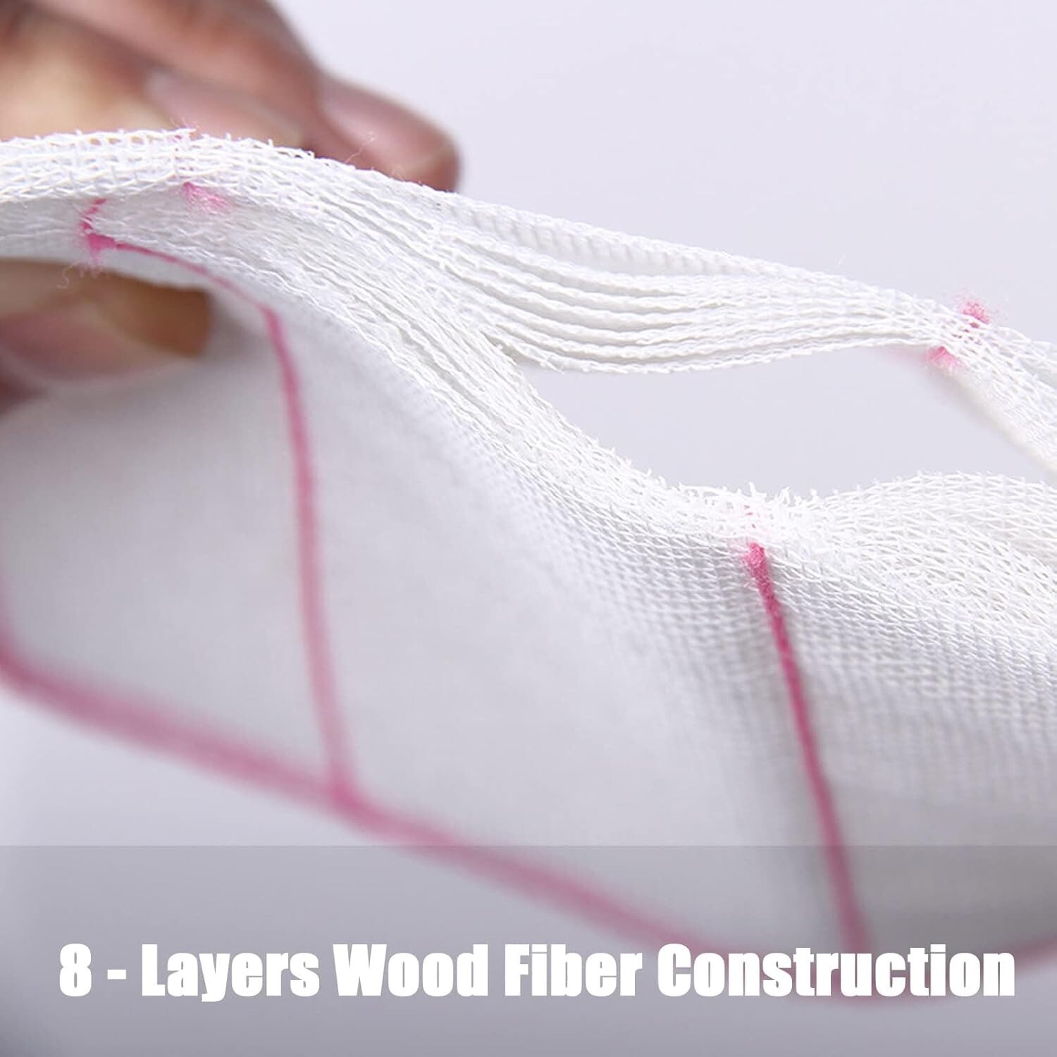 10Pc Natural Wood Fiber Cleaning Cloth Odor Free Dish Cloth Reusable Dish Towel