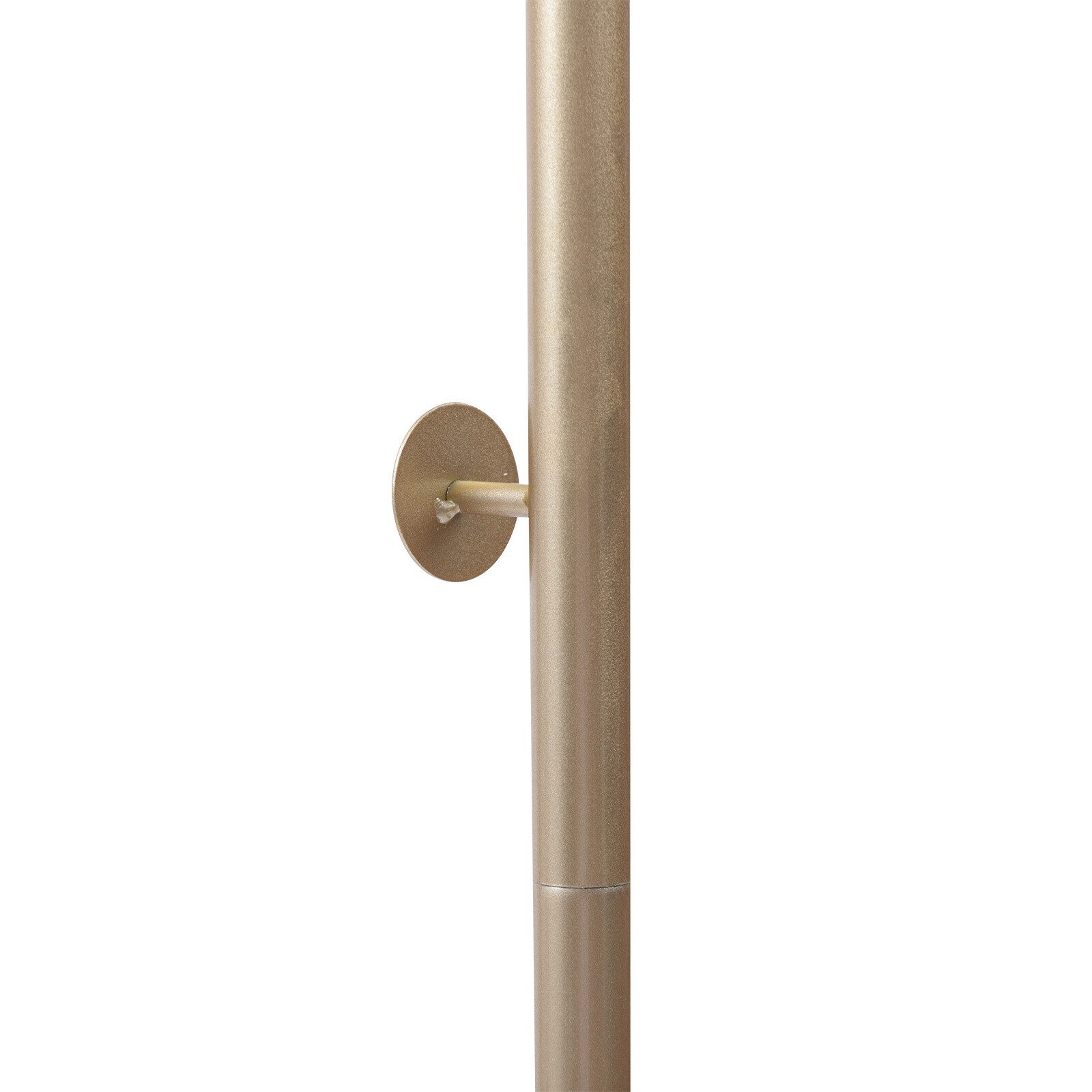 Modern Gold Clothes Rack 170cm Shelf 40cm Hanging Rod with 3* Side Hooks
