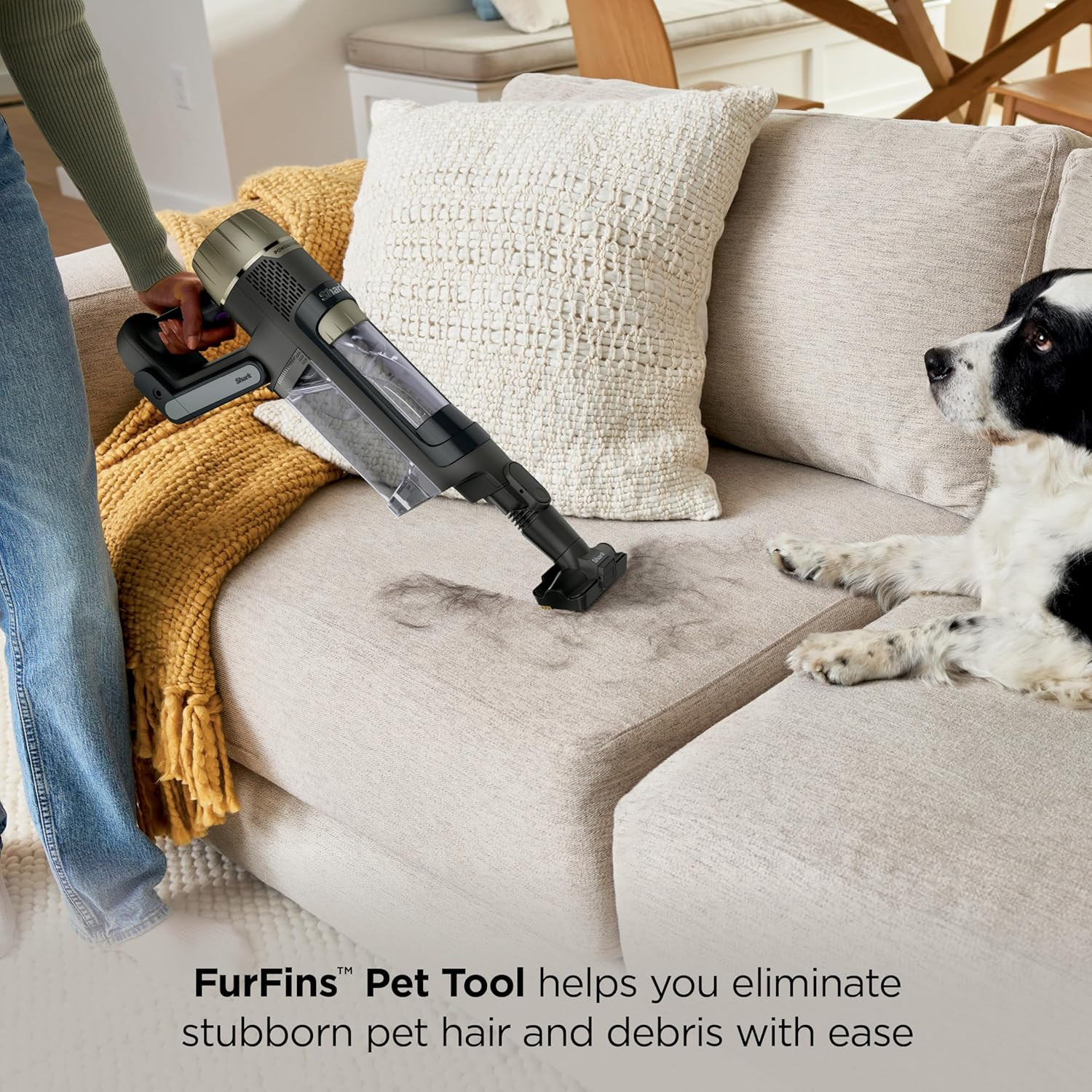 Shark Powerdetect Pet plus Clean & Empty Cordless Stick Vacuum & Auto-Empty Syst