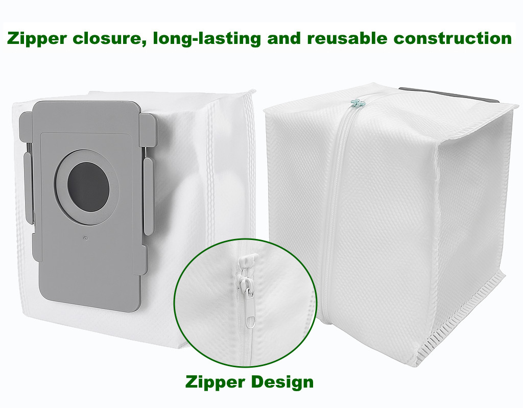 22 PACK Roller Filter Brush Zipped Dust Bag for iRobot Roomba S9 9150 / S9+ 9550