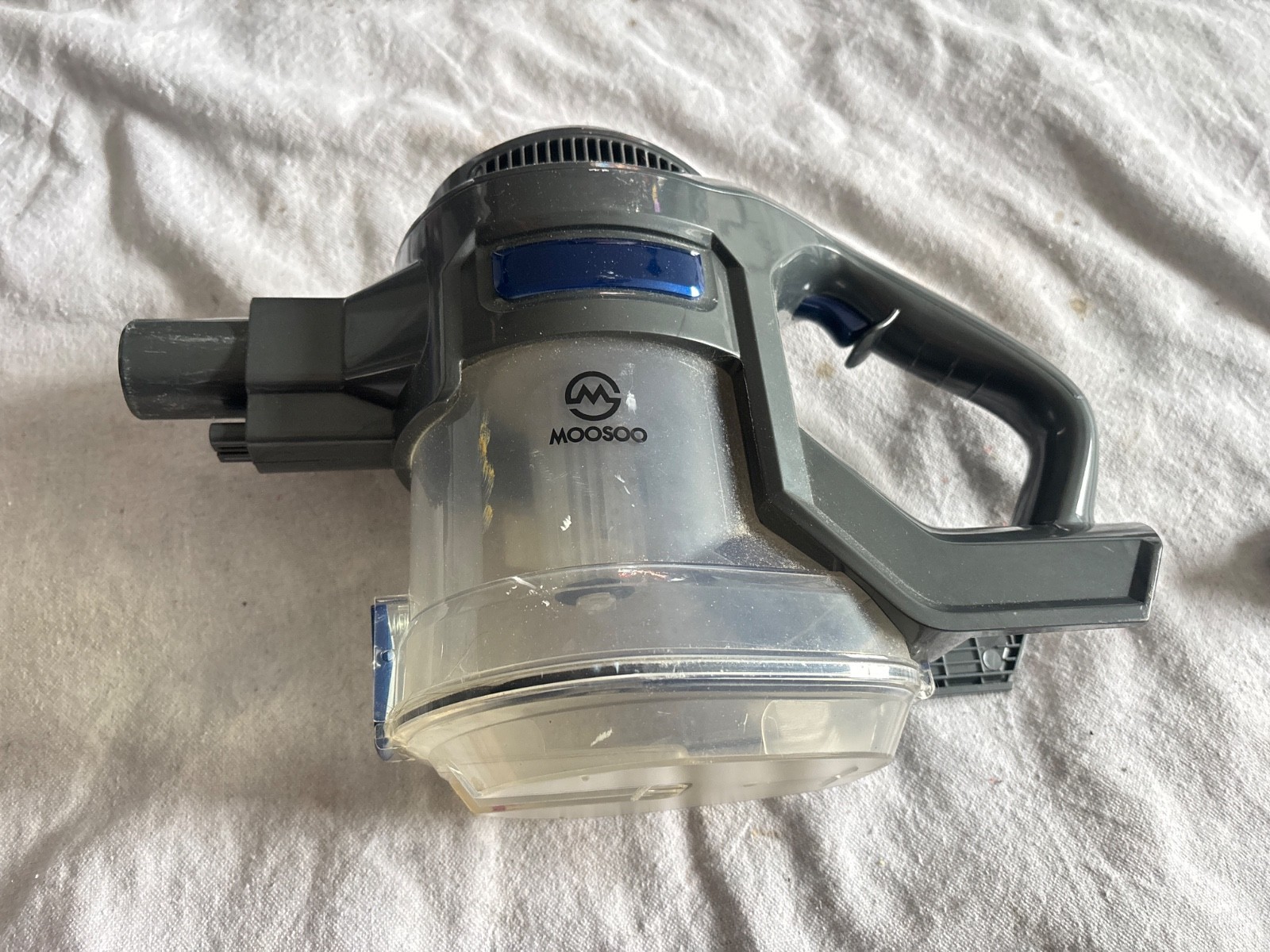 MOOSOO Cordless Vacuum XL-618PRO Motor Canister Main Body Only No Battery Tested