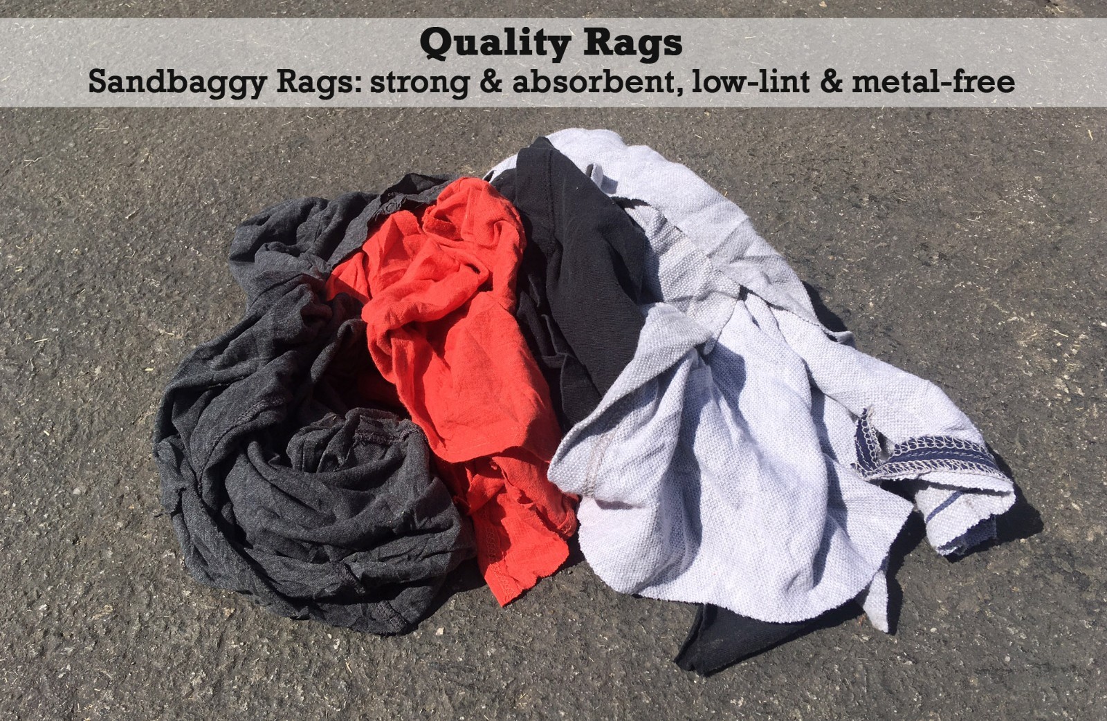 100 Lb Cotton Nylon Rags – Used as Cleaning Towels, Shop Rags, Wiping Cloths