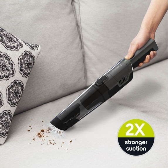 IonVac PowerMax Handheld Cordless Vacuum, Multi-Surface Lightweight Portable Vac