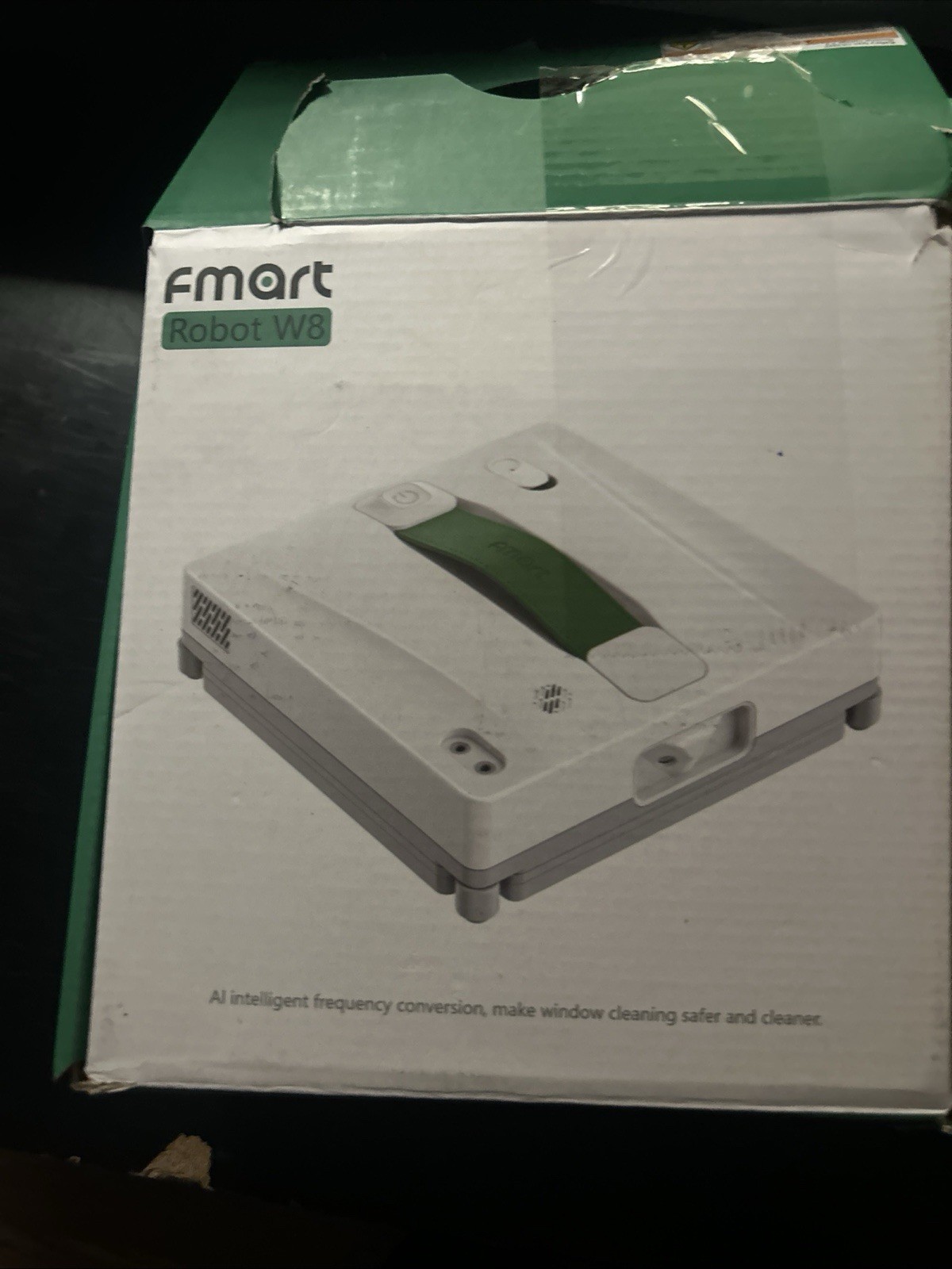 Fmart W8 Mini Window Cleaning Robot – 8000Pa Suction, Smart Path, App Control