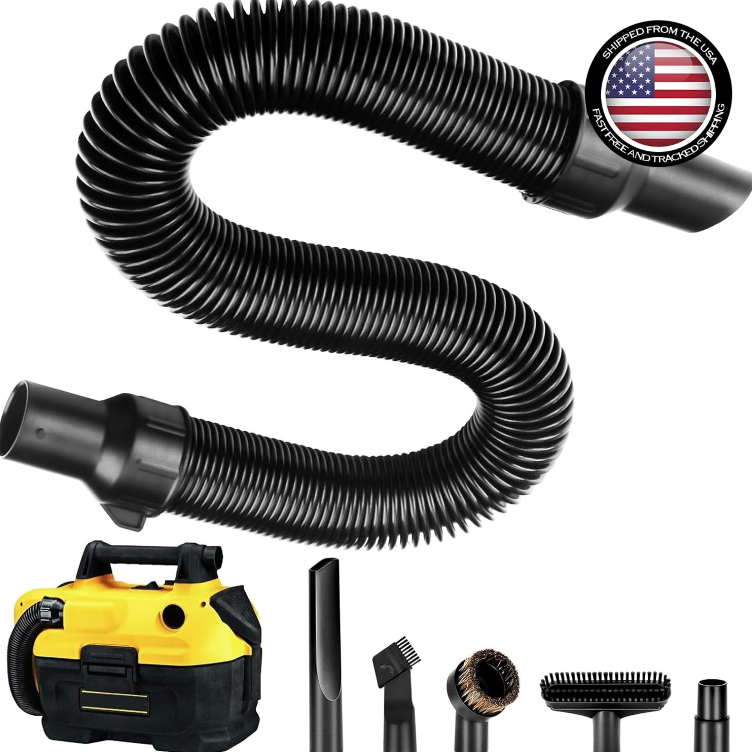 Replacement Hose Assembly Kit for Dewalt DCV580 DCV581H Vacuum