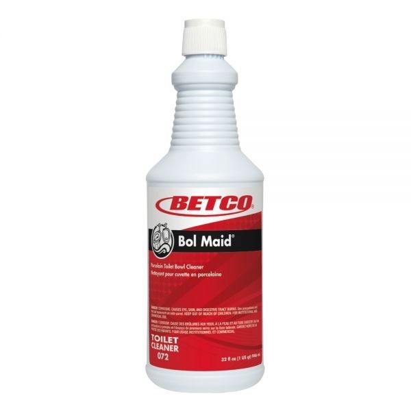 Betco Bol Maid Toilet Cleaner, Mint Scent, 32 Oz 1 Bottle