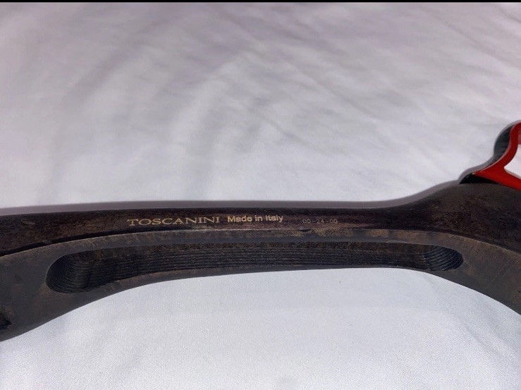 Kiton 17.5” Wooden Carbon Fiber Suit Hanger Made In Italy