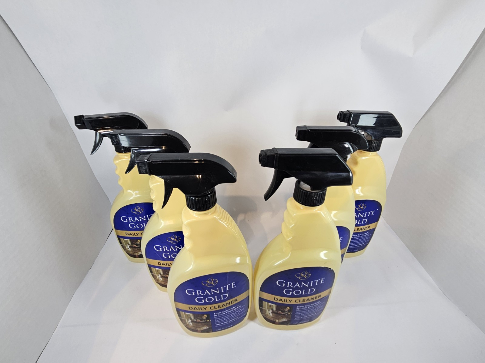 Lot of 6 24oz Bottles Granite Gold Daily Cleaner for Granite Marble Quartz Stone