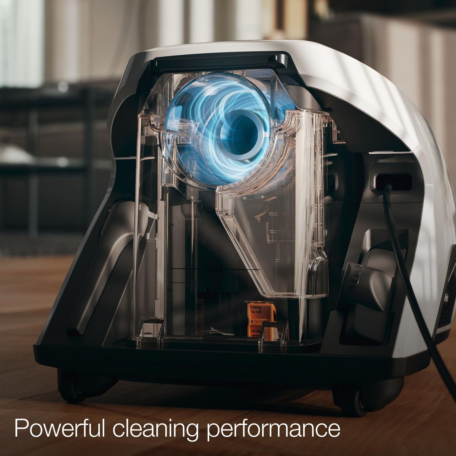 Miele Blizzard CX1 Cat & Dog Bagless Canister Vacuum, Lotus White – Pet Hair,…