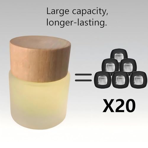 Car Air Freshener – Long-Lasting Diffuser for Cup Holder – 50ML (1.7 FL Coffee