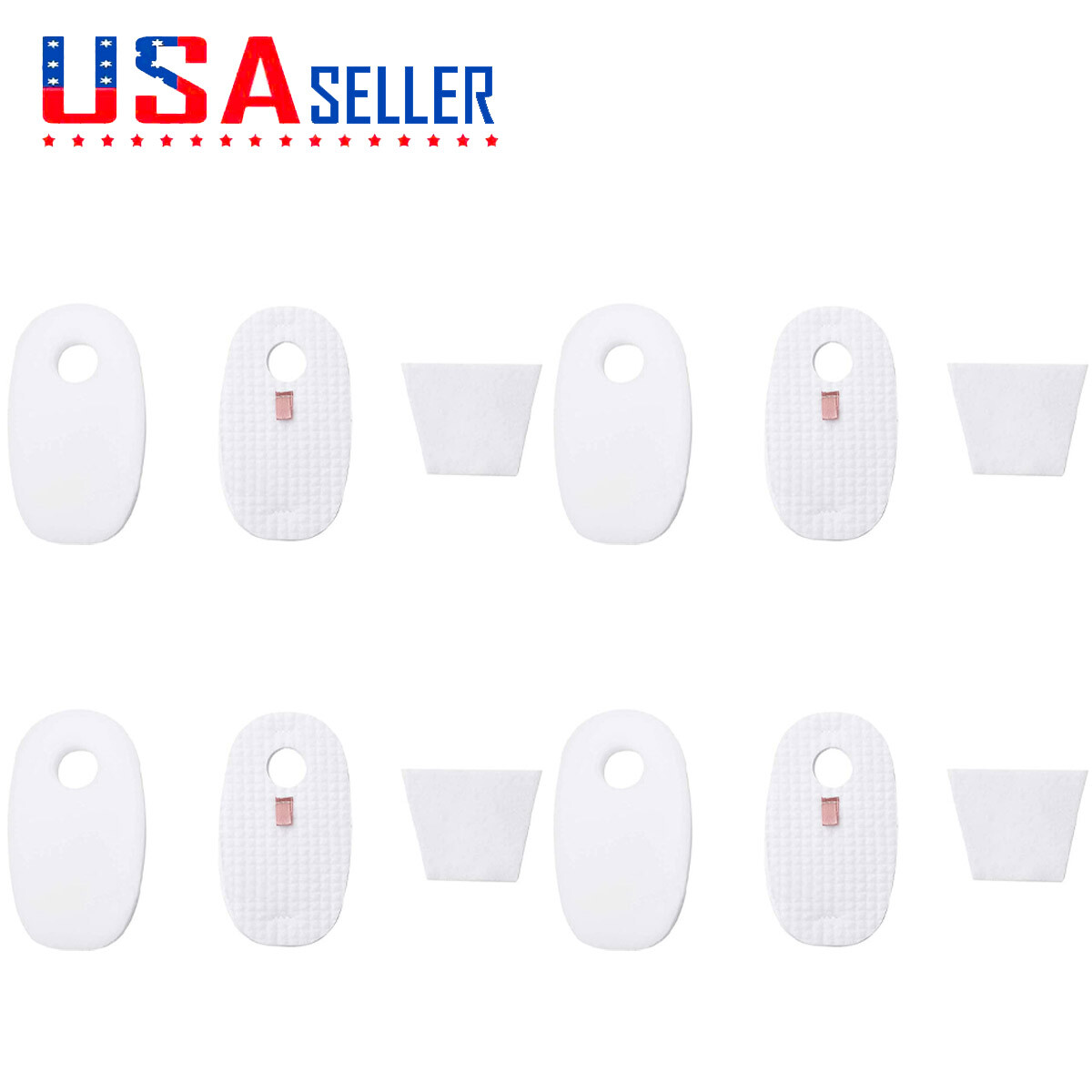 4 Sets Foam Felt Filter For Shark Rocket Deluxe Pro HV319Q HV320 HV321 Vacuum