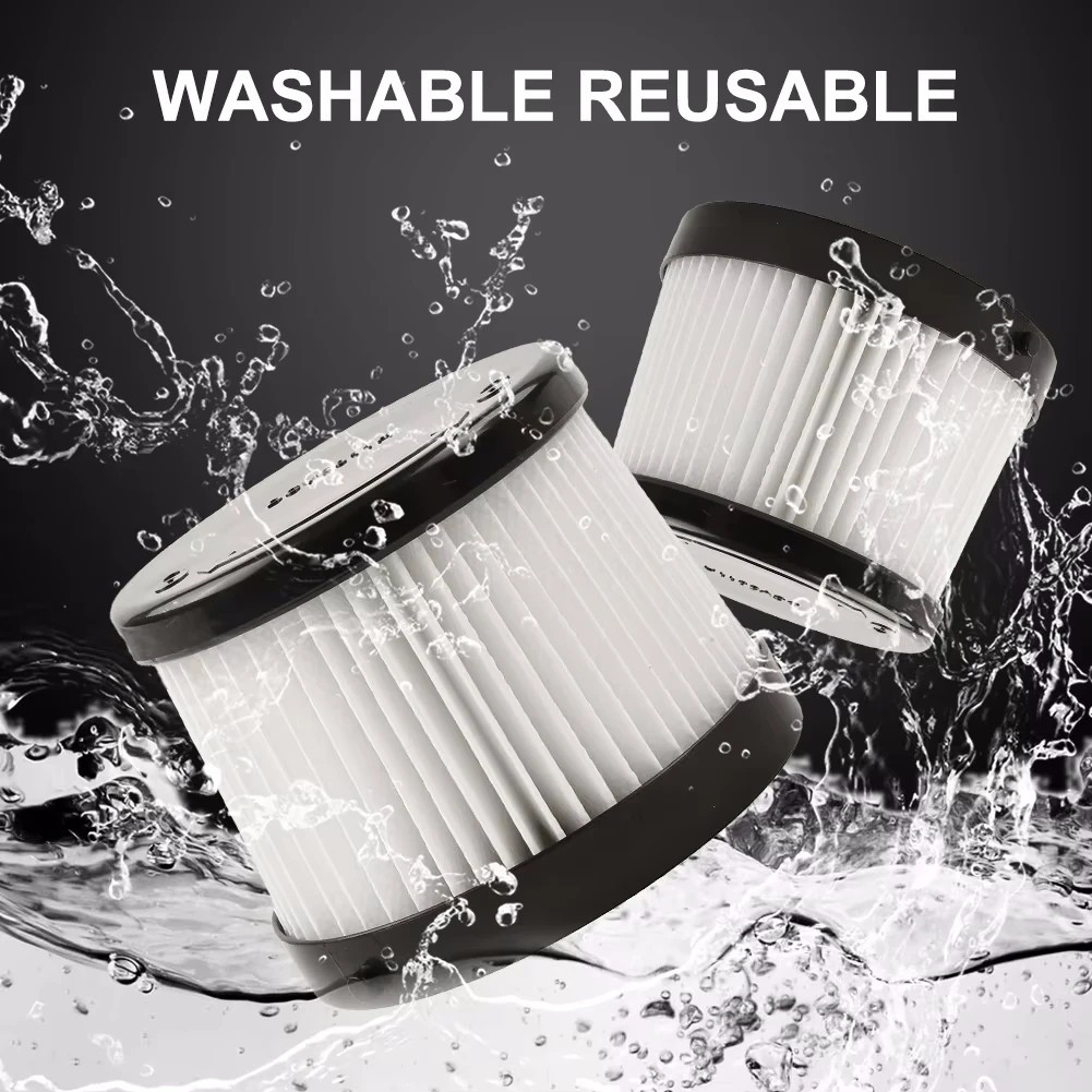 2 Packs DCV501HB DCV5011H Replacement HEPA Filters for DEWALT 20V Vacuum Filter