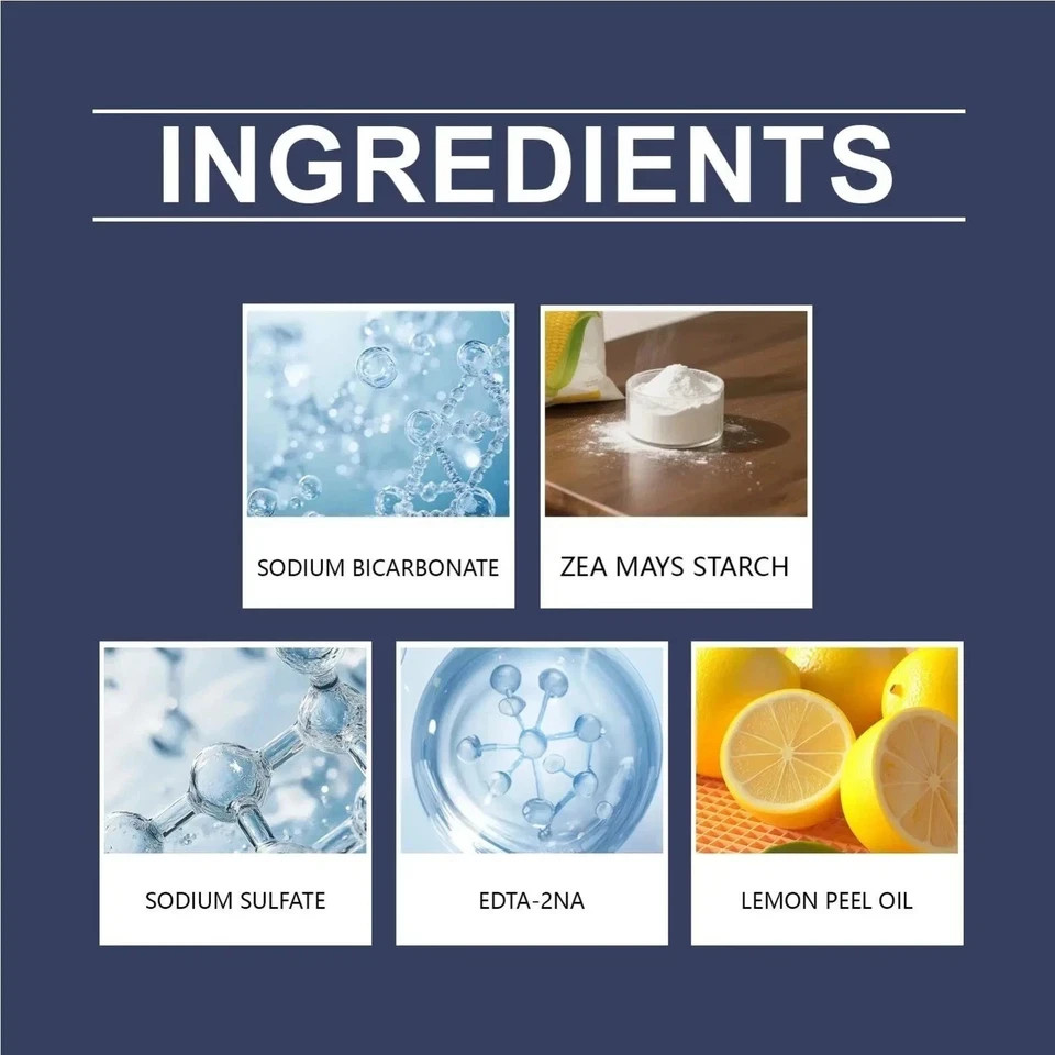 Restorabowl Foaming Cleaning Powder Fresh Scent Fast Dissolving Daily Care-USA