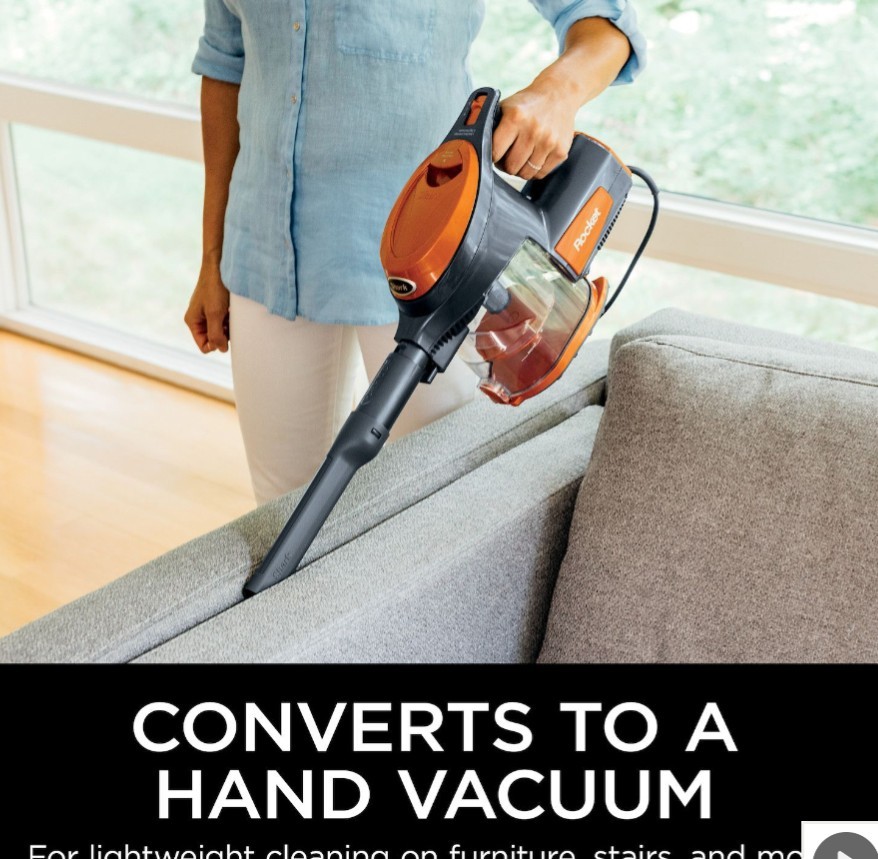 SHARK ROCKET PRO STICK bagless swivel VACUUM CLEANER odor neutralizer tech