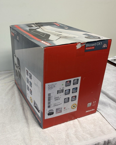 Miele Blizzard CX1 Cat and Dog Bagless Canister Vacuum Lotus White