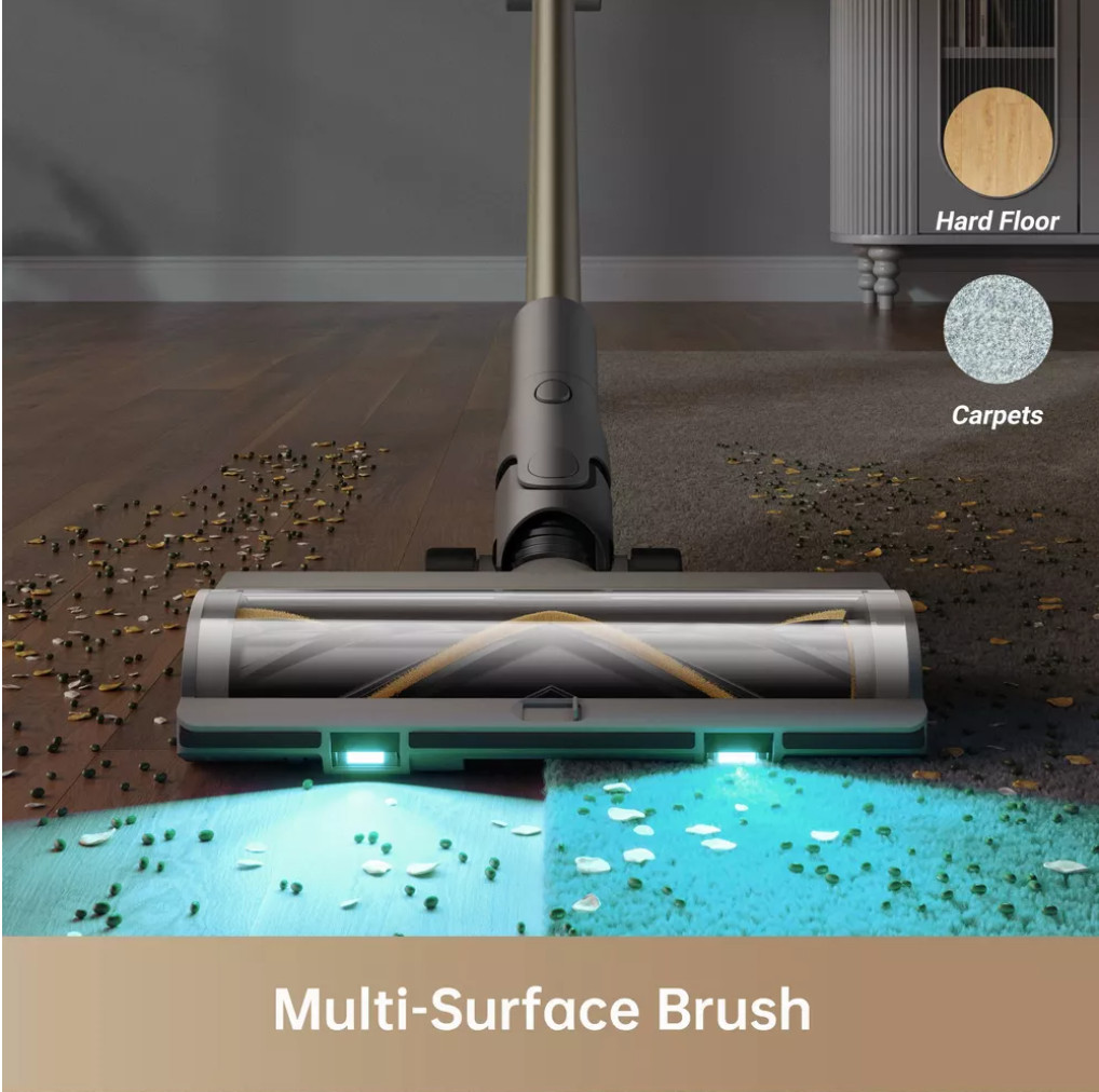 dreame Z10 Station-T Cordless Vacuum Cleaner w/ 2.5L Auto Dust Base Smart Stick