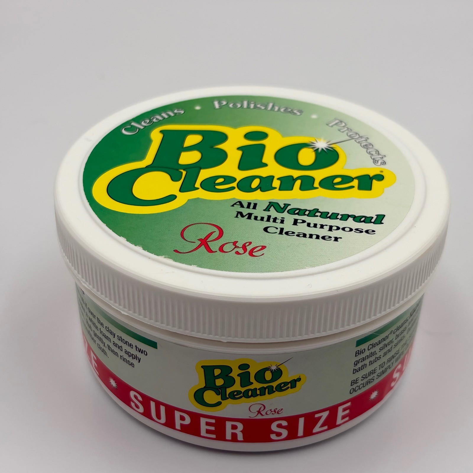 Bio Cleaner Rose All Natural Multi Purpose Cleaner Super Size 17.5oz France HTF