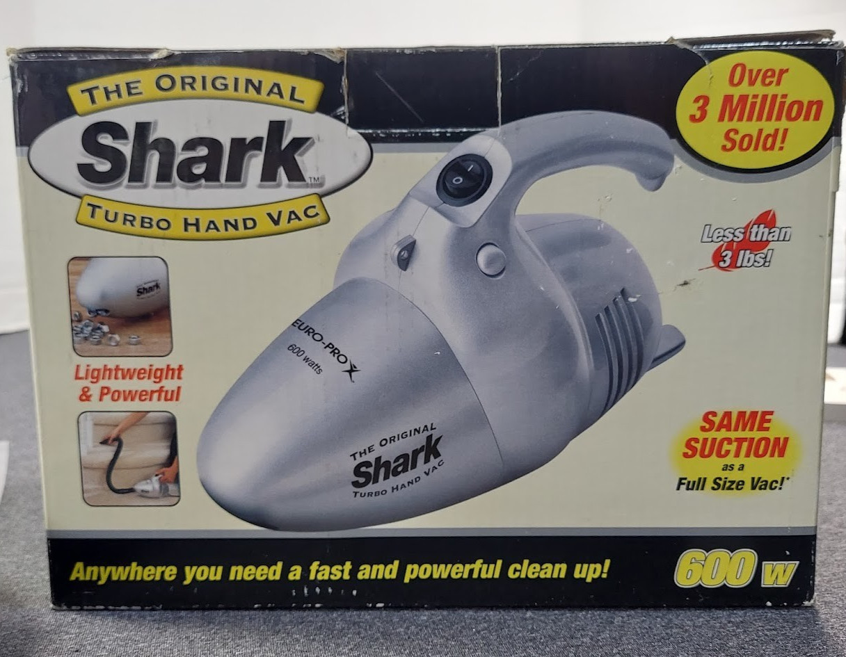SHARK Turbo Hand Vac with 3 Extra Filters I Added in the Box