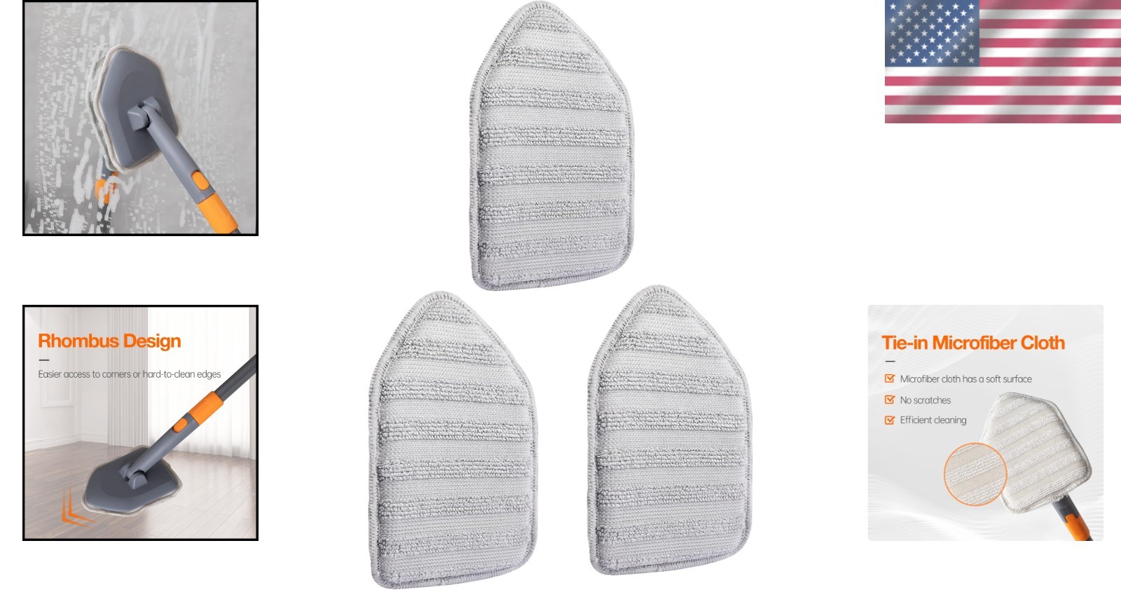 3 Eco-Friendly Microfiber Replacement Pads: Cost-Effective Scrubber Solution