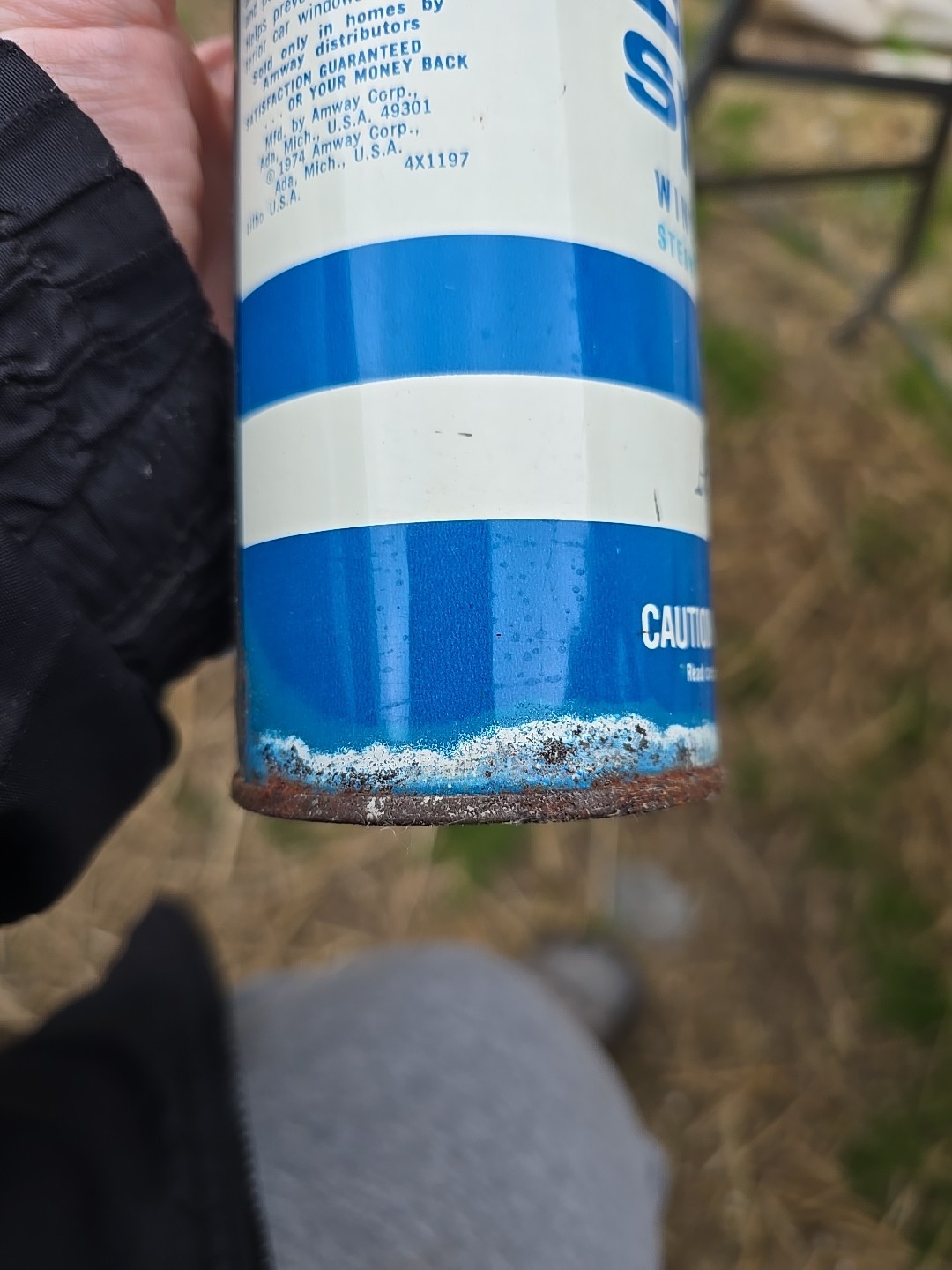 Amway SEE Spray Window Cleaner 18 oz Spray Can NOS 1974 Contains Ammonia USA