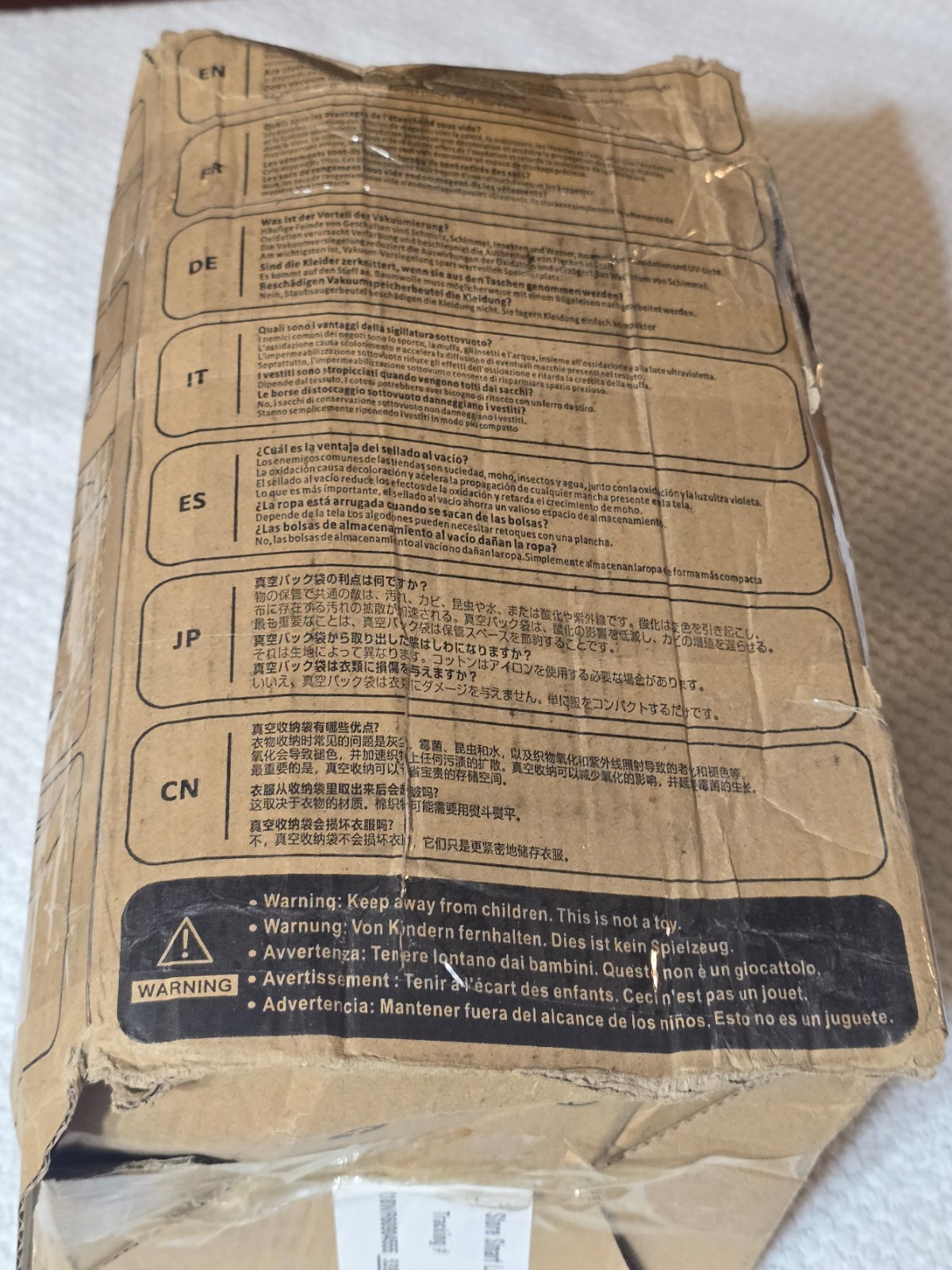 Vacuum Storage Seal Bag 16 Pack with Cordless Electric Air Pump Space Saver Bags