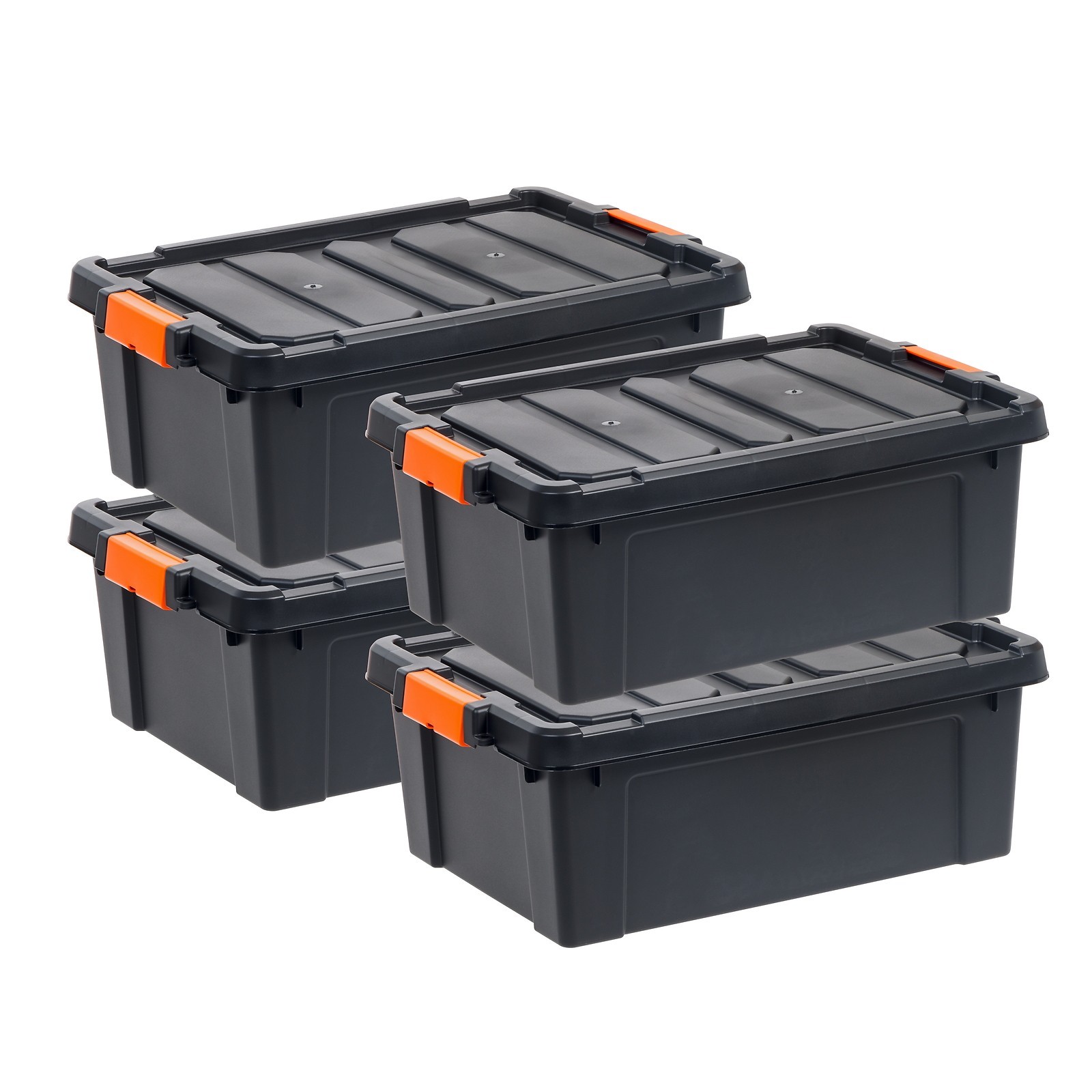 11.75 Gallon Heavy Duty Plastic Storage Bin Utility Tote Stackable Container New