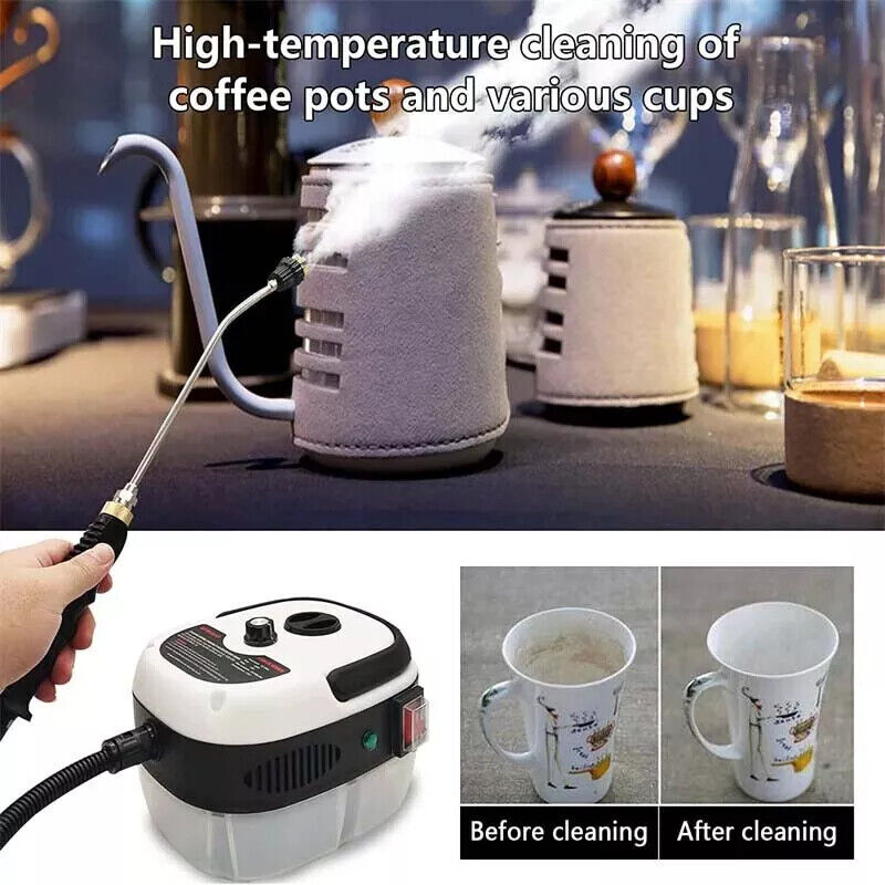 2500W Handle Control Handheld Steam Cleaner High Temp Pressure Cleaning Machine