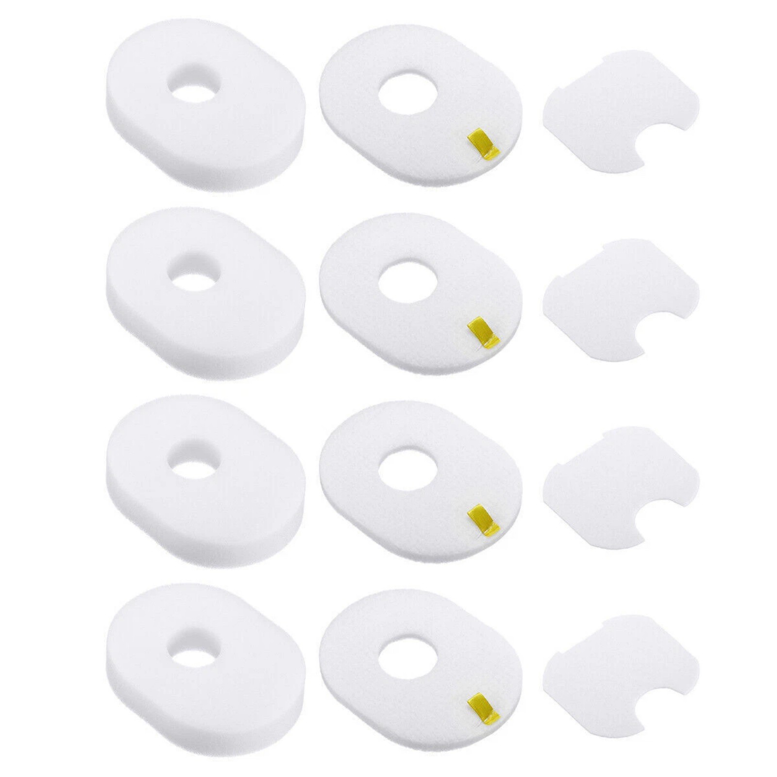 4 Pack Filter Set Replacement for Shark Rocket Vacuum HV300 HV301 CS100 Models