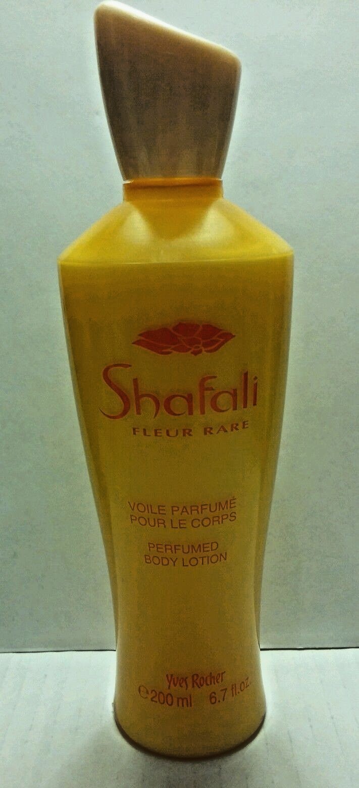 RARE YVES ROCHER SHAFALI FLEUR RARE PERFUMED BODY LOTION 6.7 OZ. 200 ML. NEW BB