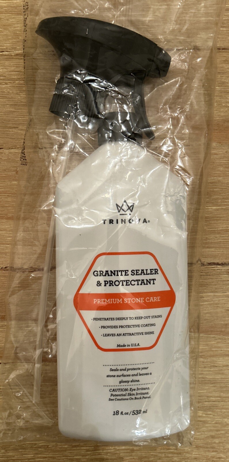 TriNova 18 Oz Granite Sealer & Protector Spray Bottle 33302