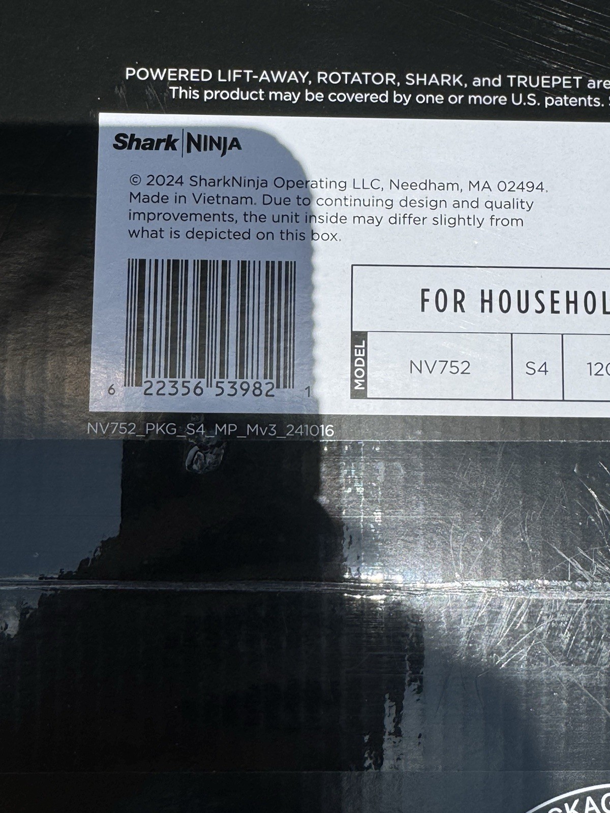 NEW – Shark Rotator NV752 Powered Lift-Away Upright Vacuum Cleaner