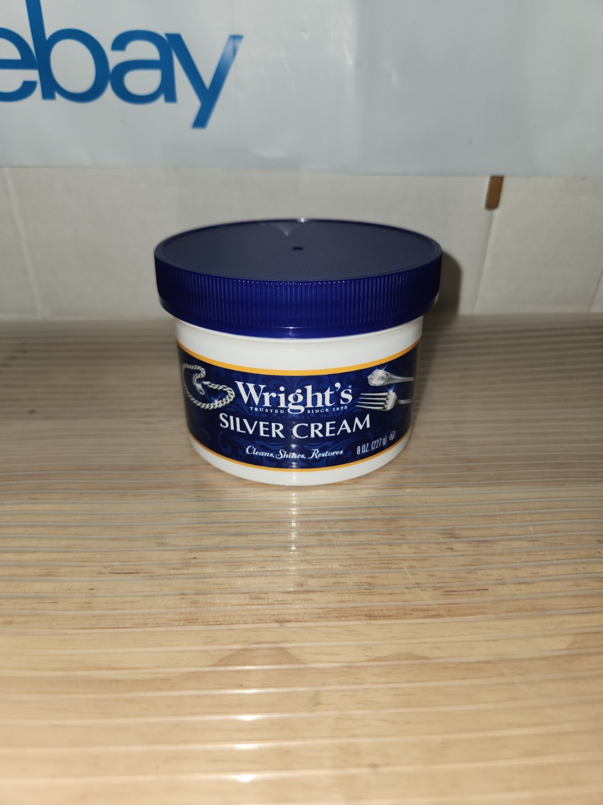 Wright’s Silver and Cream Cleaner Metal Polishes 8 OZ (227g)